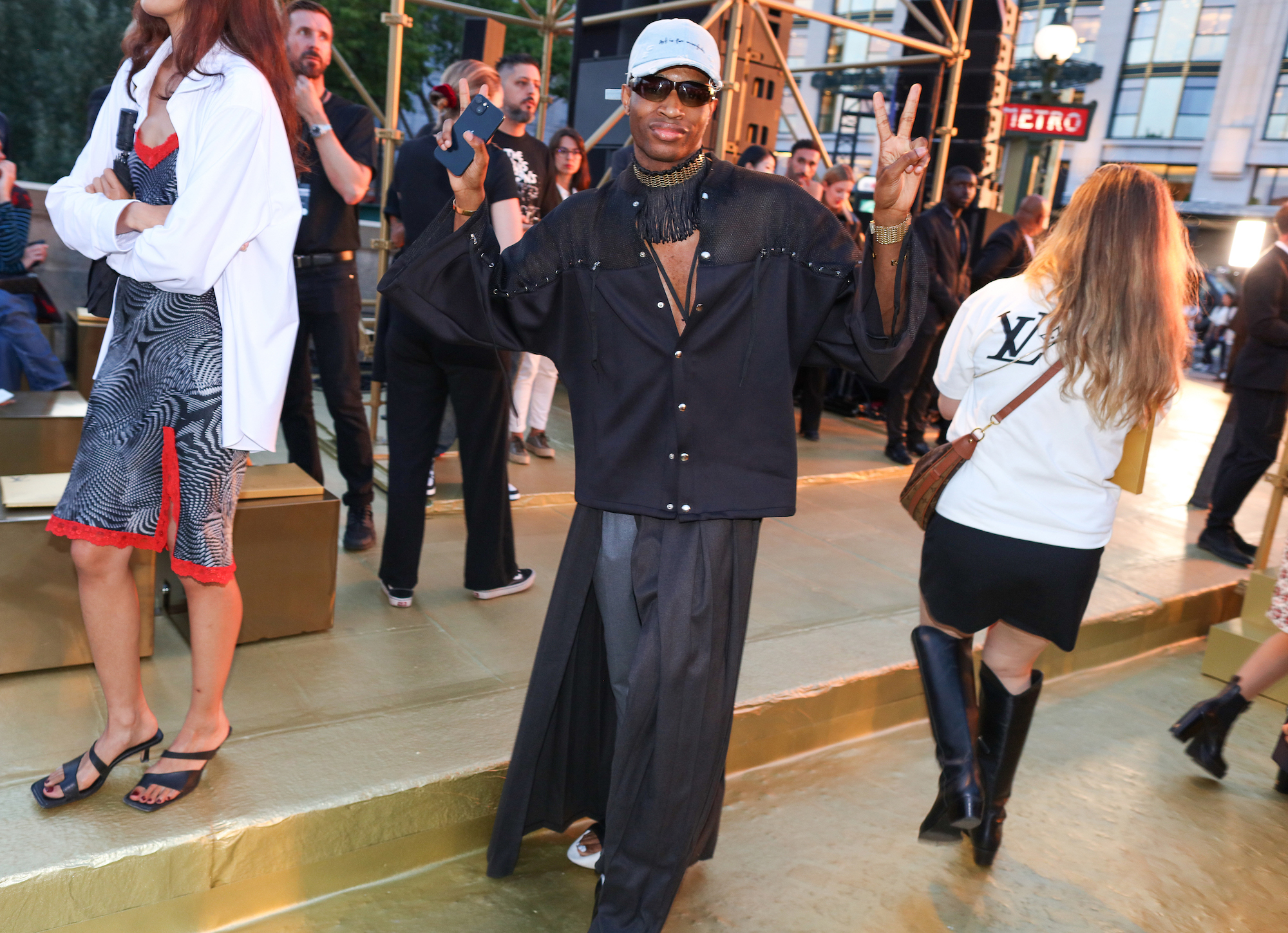 Streetstyle tijdens Paris Men's Fashion Week lente/zomer 2024