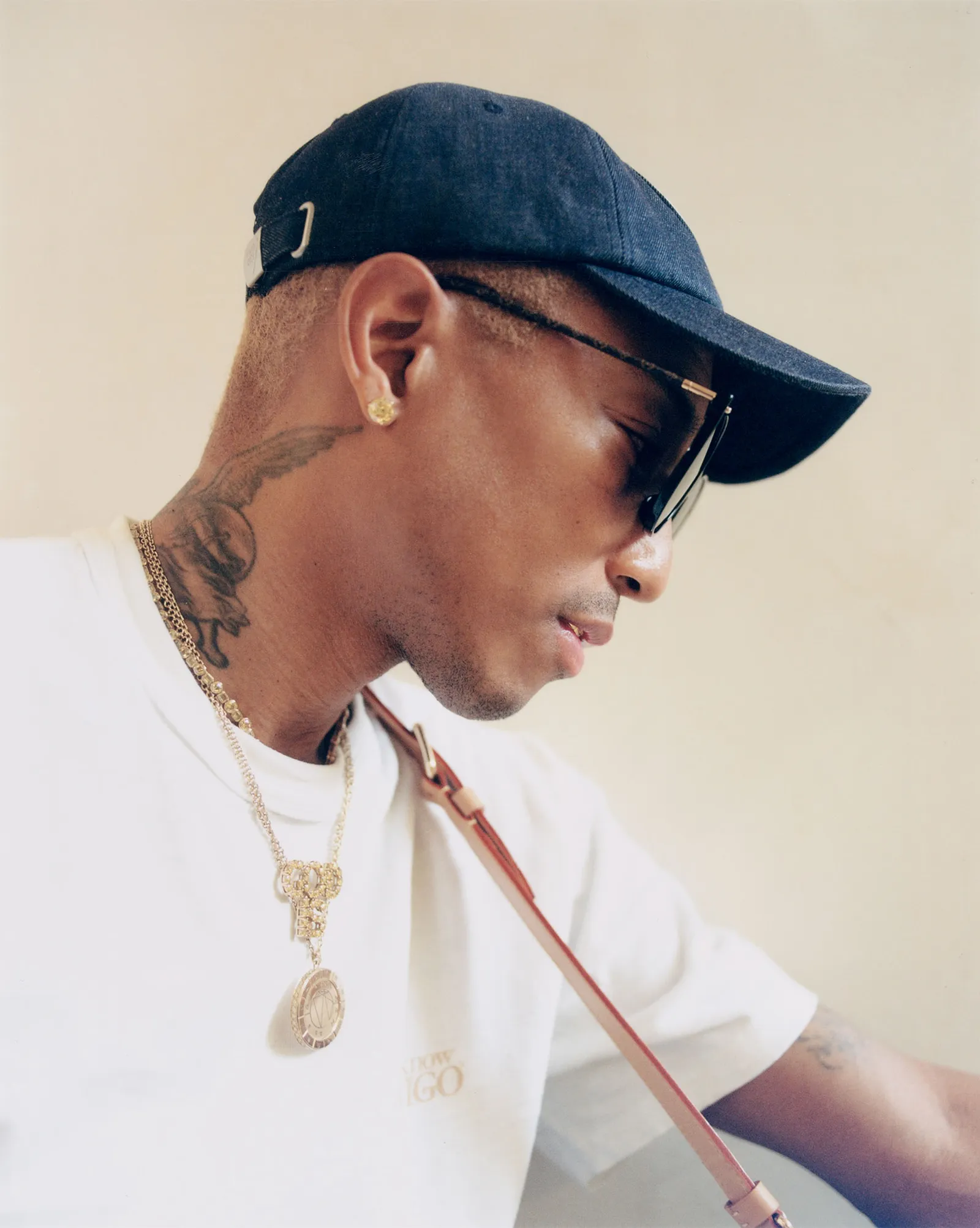 Pharrell Williams in aanloop naar zijn debuut voor Louis Vuitton