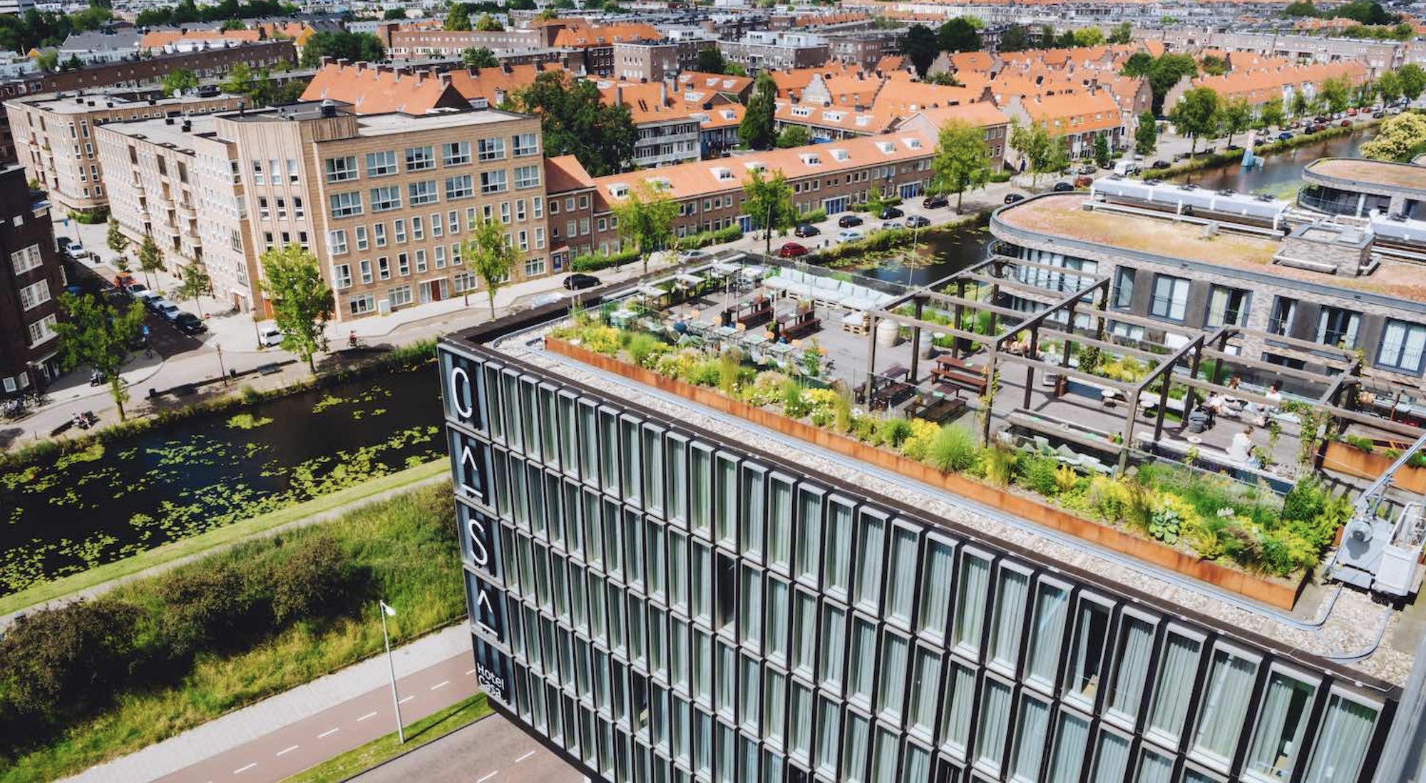 Het terras van GAPP in Hotel Casa