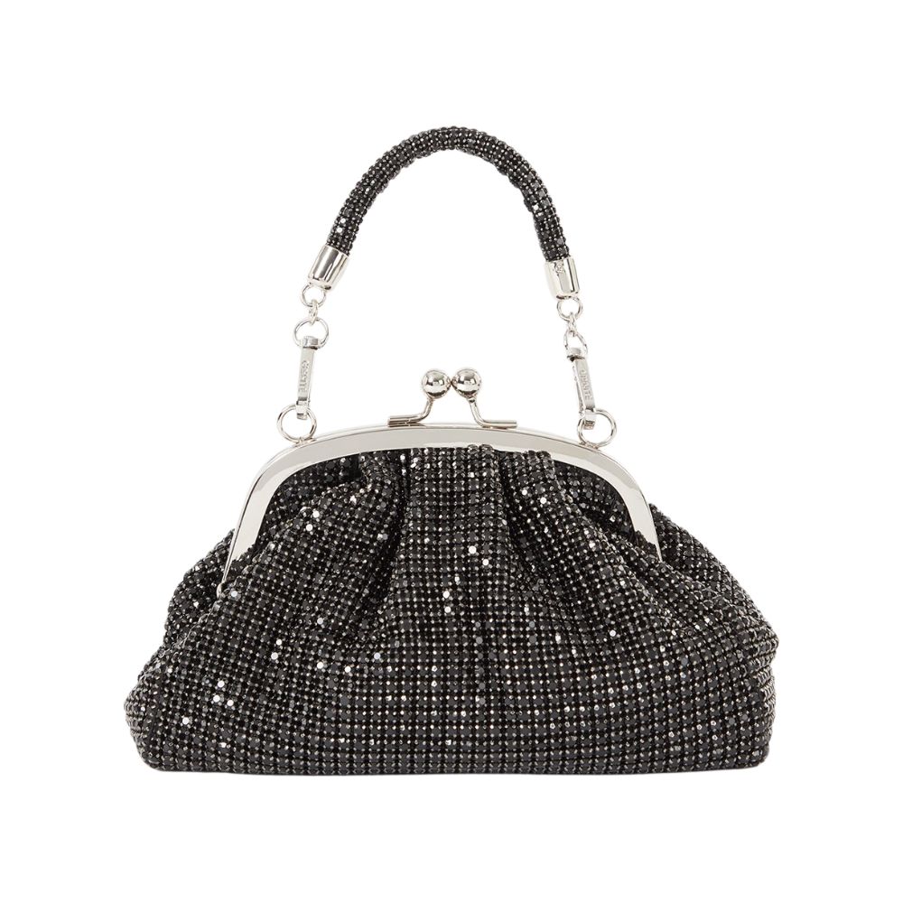 Dames Black Tie Jurk Satijn A Line High-Low V-Hals Formele Jurk – NL