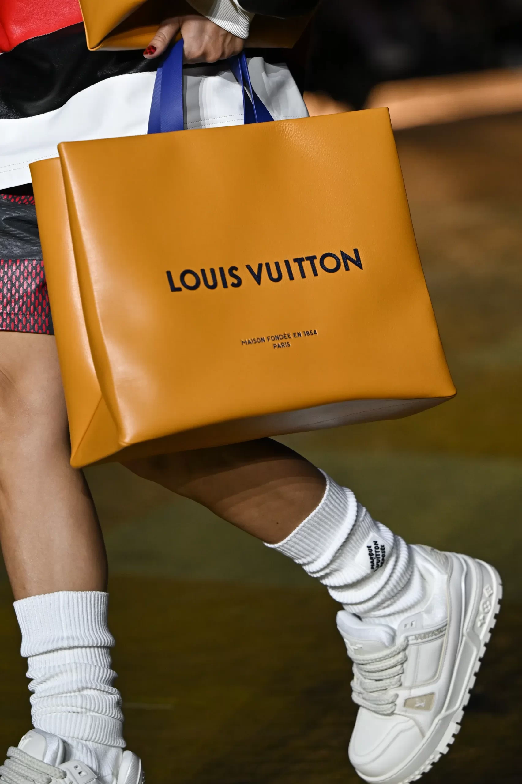 De iconische Louis Vuitton shopper in leer