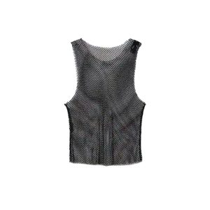 Mesh Top van Mango als stijlinspratie Alton Mason