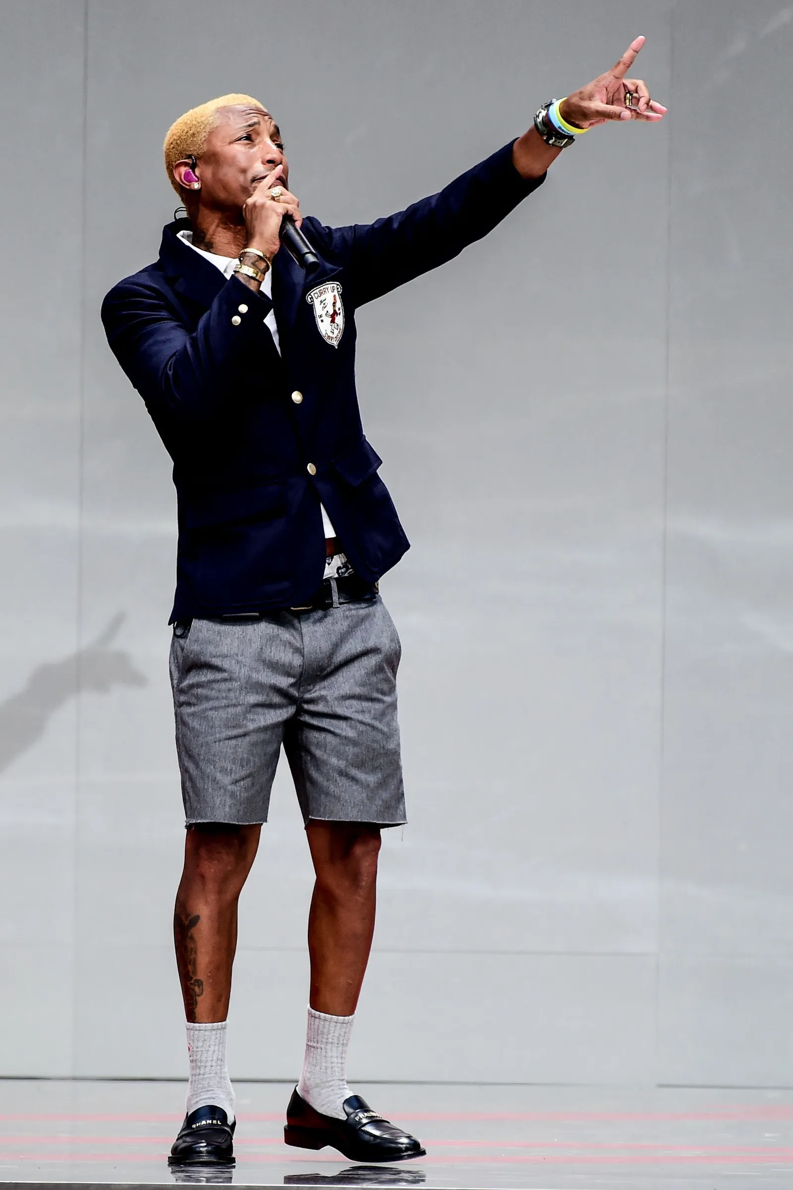 Williams bij de hommage aan Karl Lagergeld in 2019