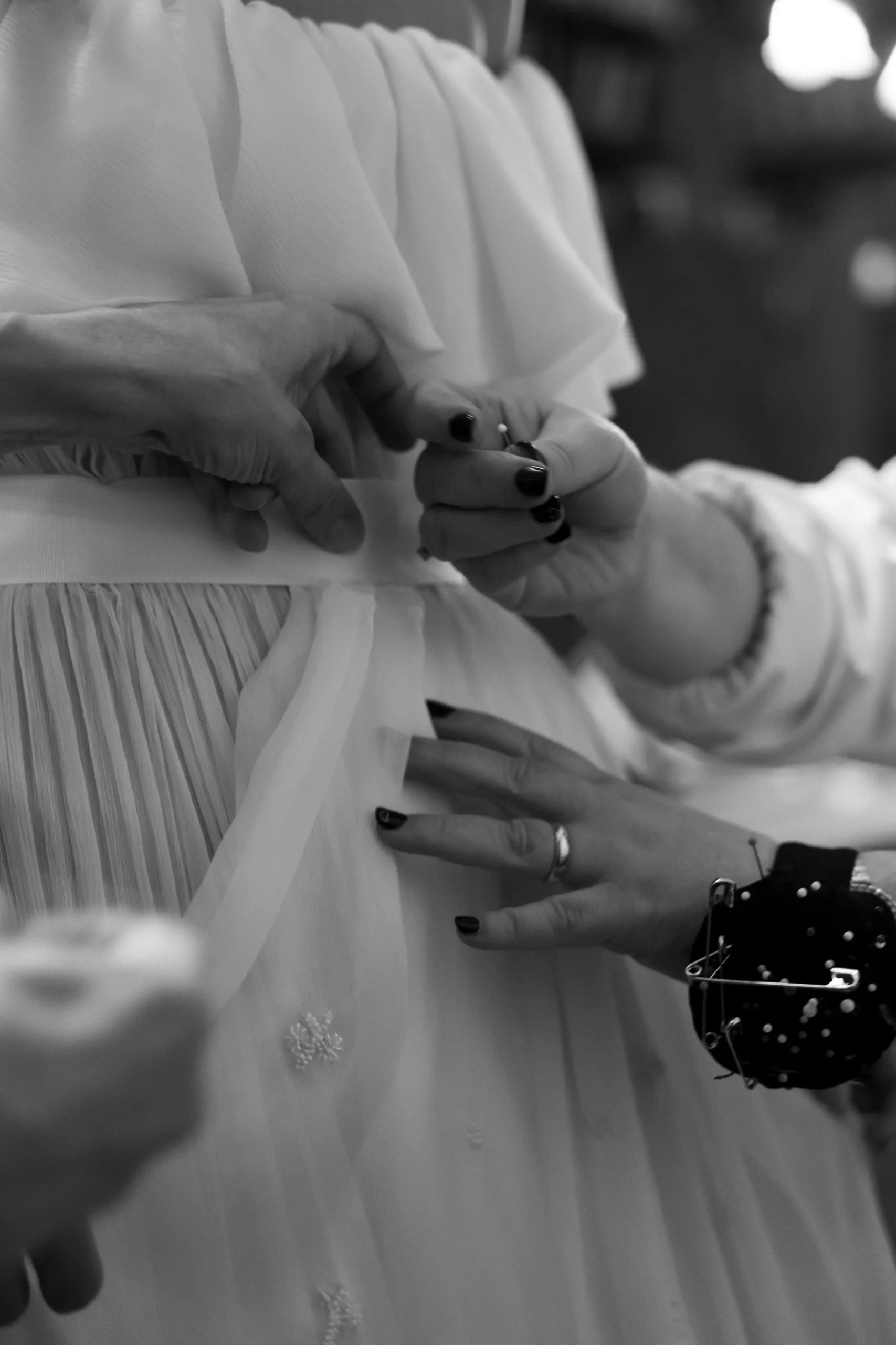 Achterkant jurk Etro