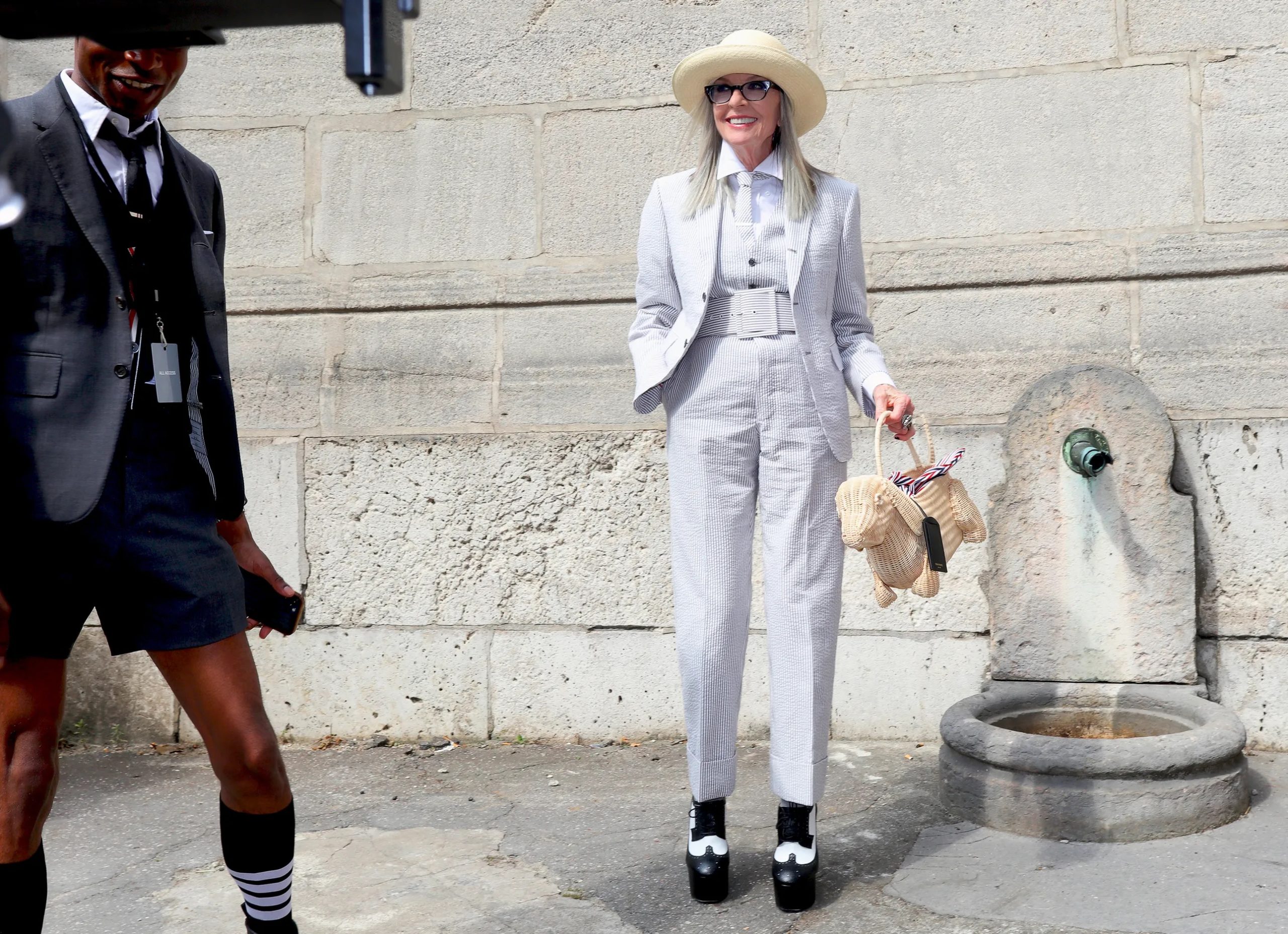 Paris couture fashion week street style
