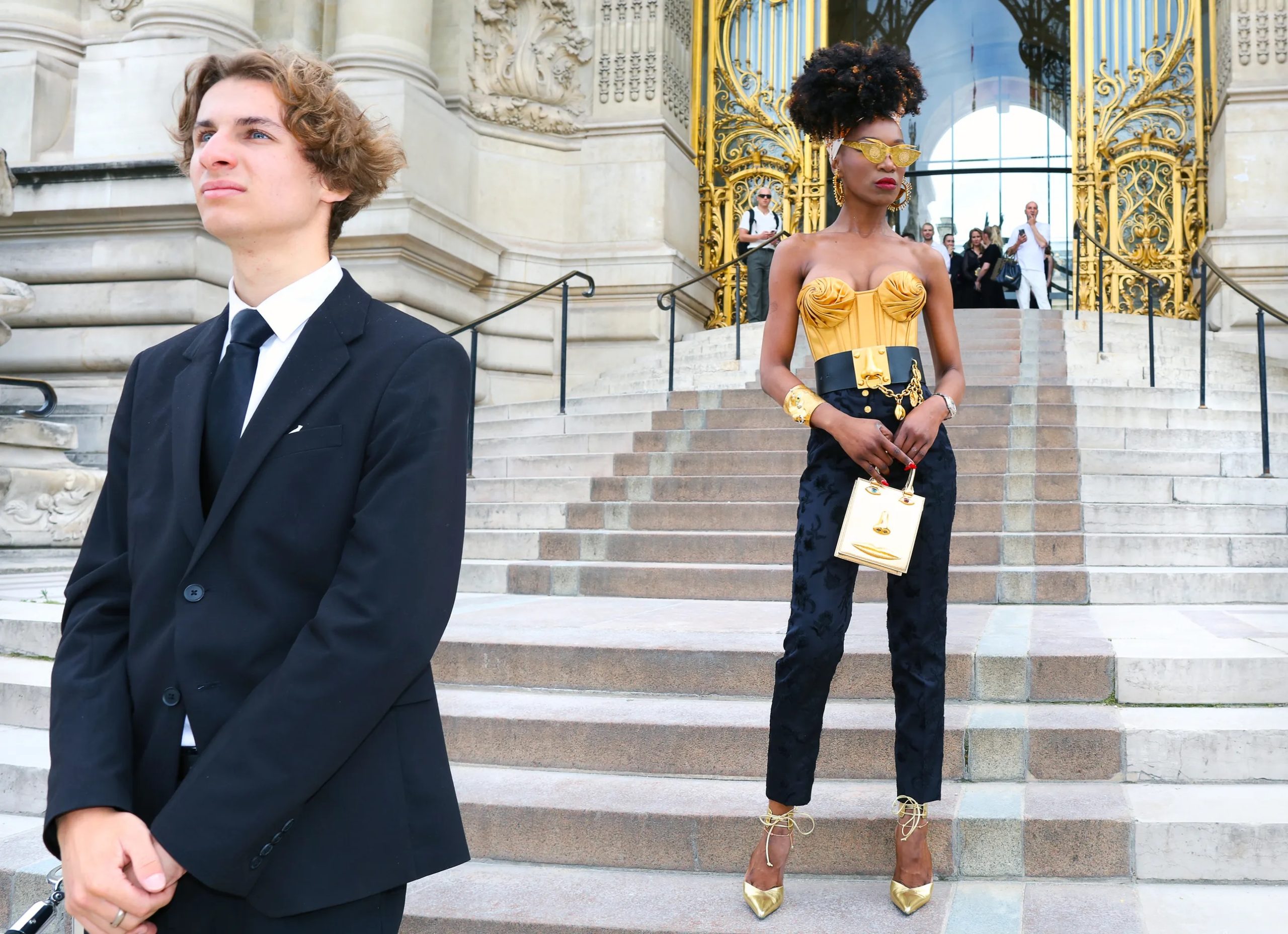 Paris couture fashion week street style