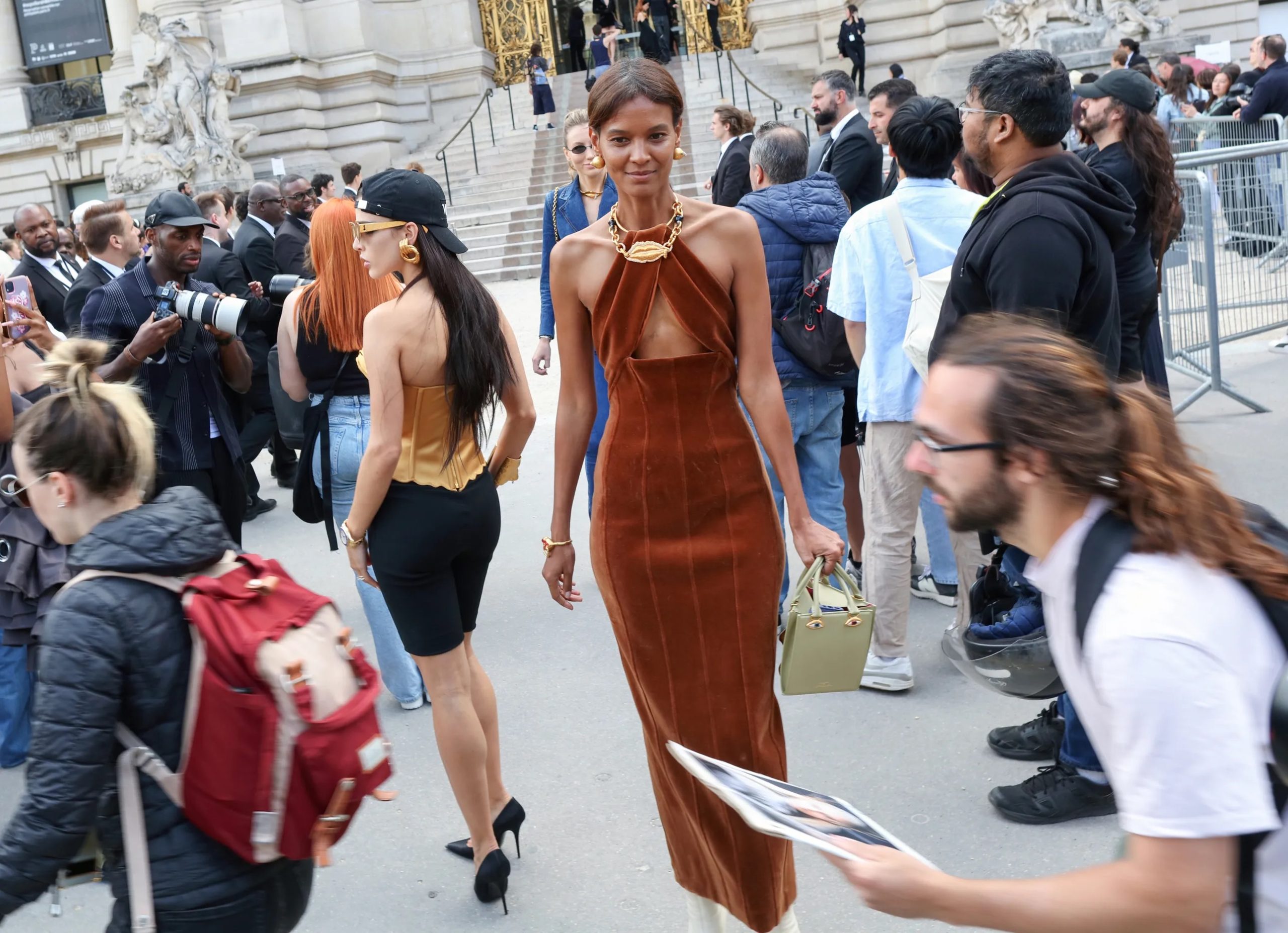 Paris couture fashion week street style