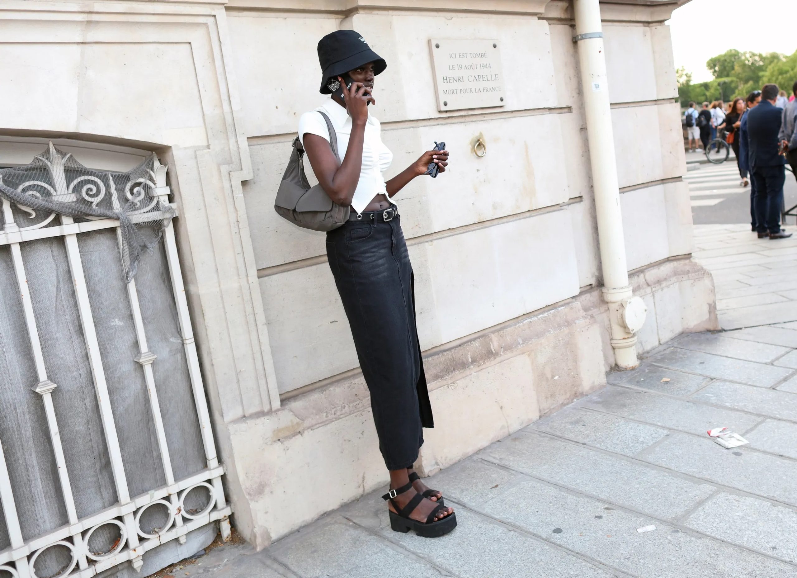 Paris couture fashion week streetstyle
