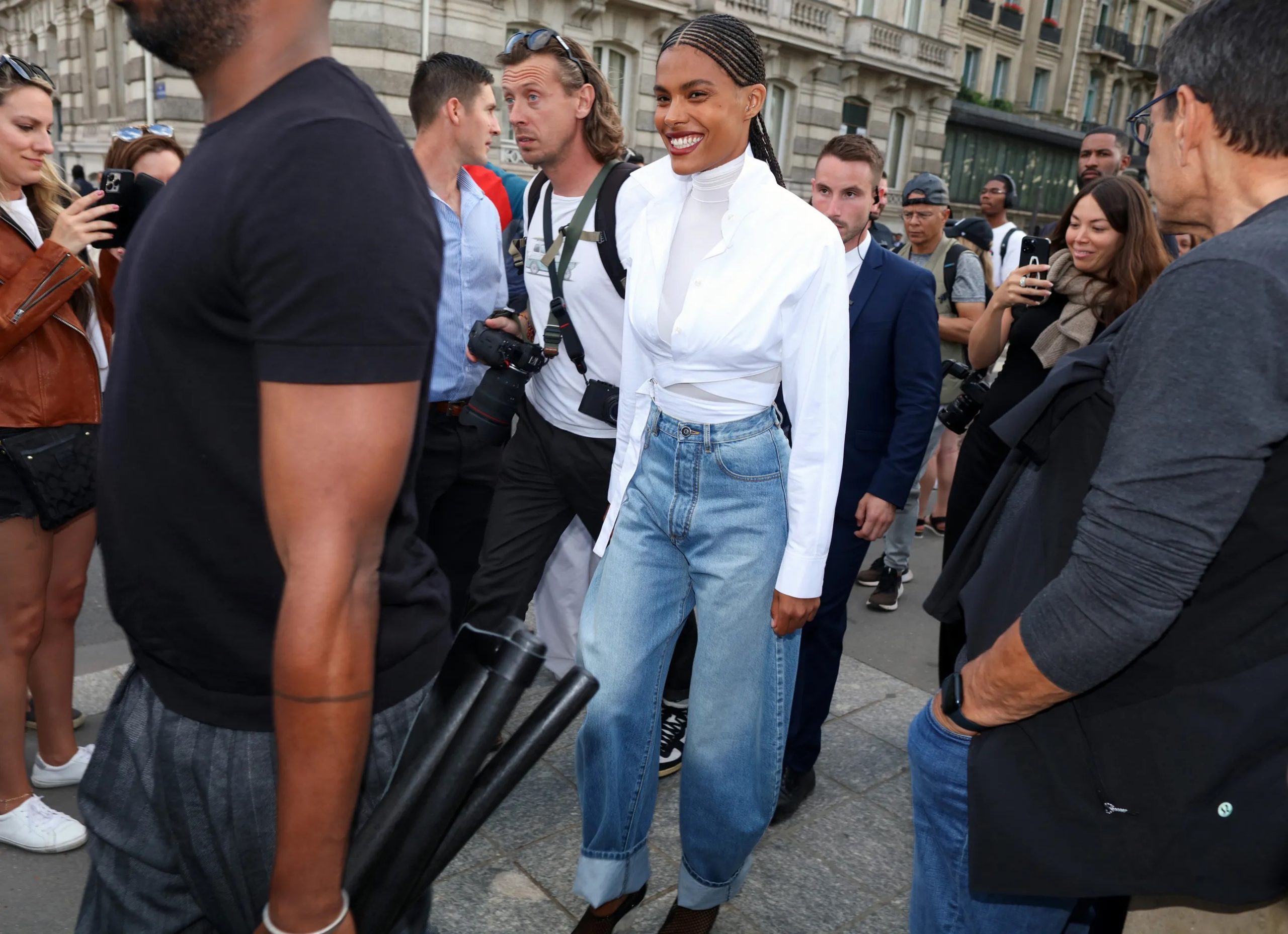 Paris couture fashion week streetstyle