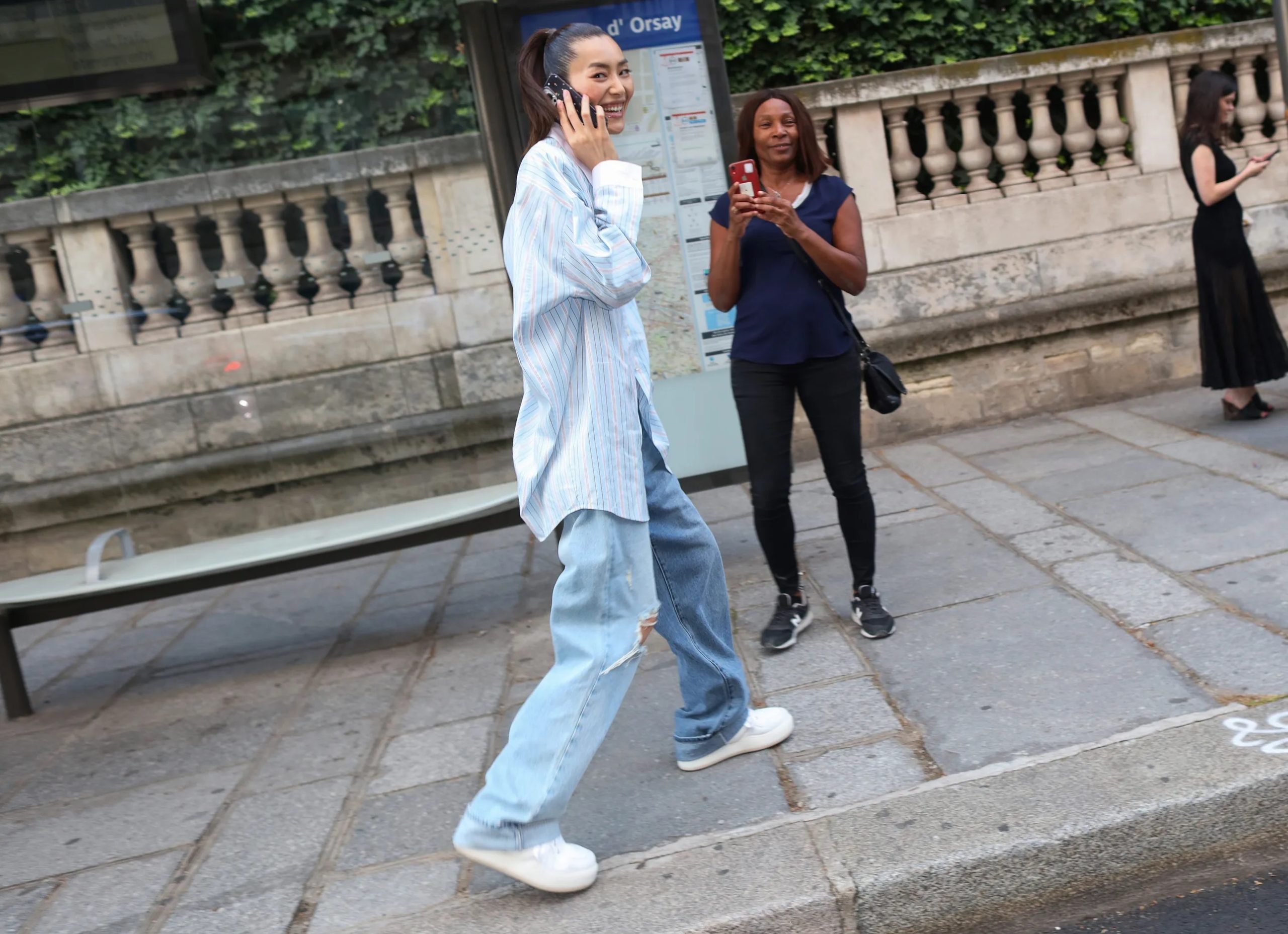 Paris couture fashion week streetstyle