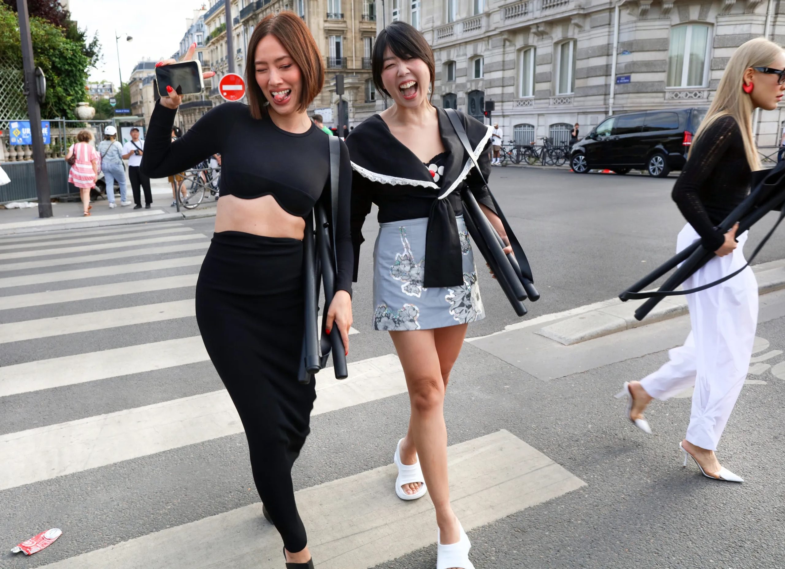 Paris couture fashion week streetstyle