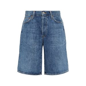 Agolde Low-Rise Denim Shorts