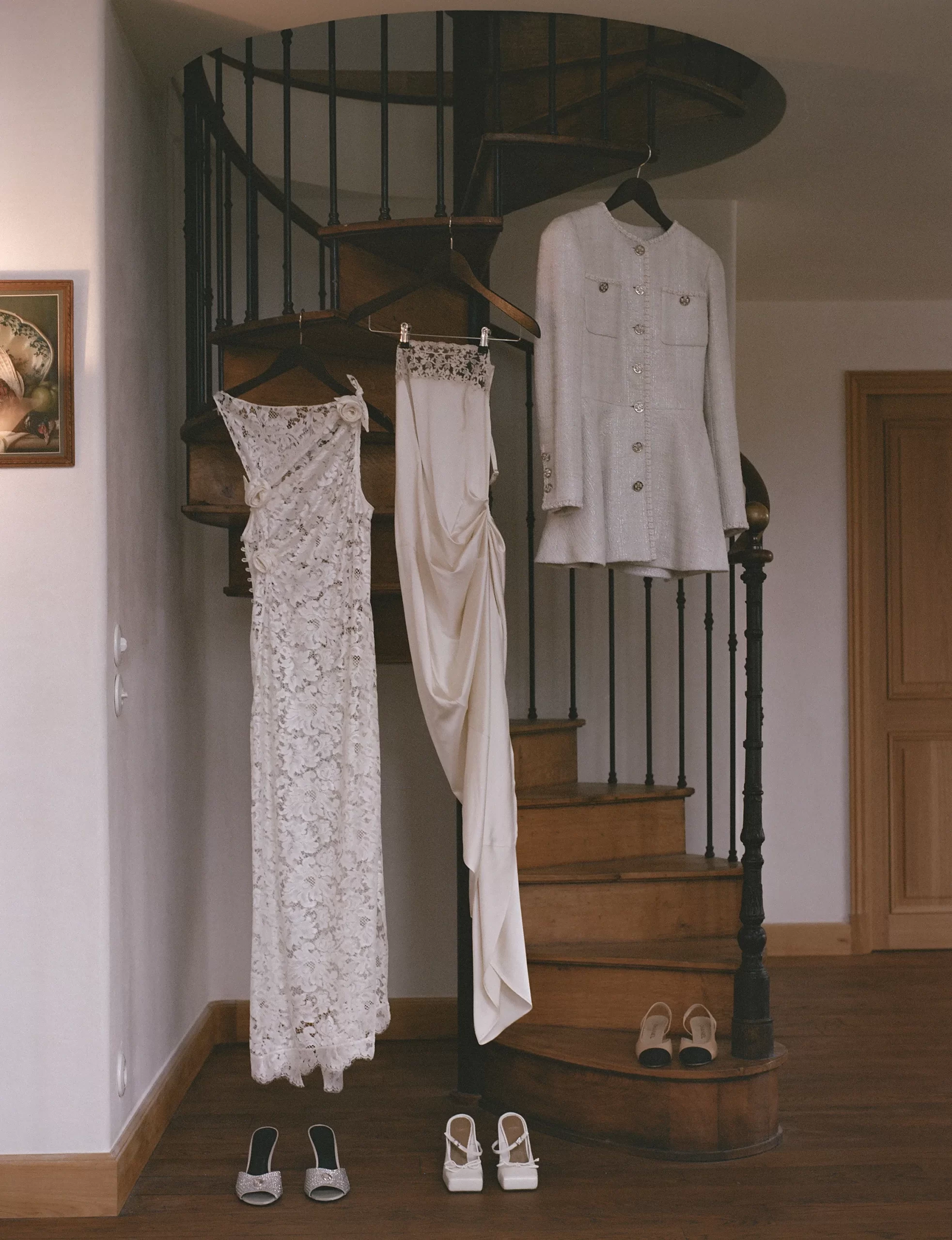 De bruidsjurk van Clara Cornet