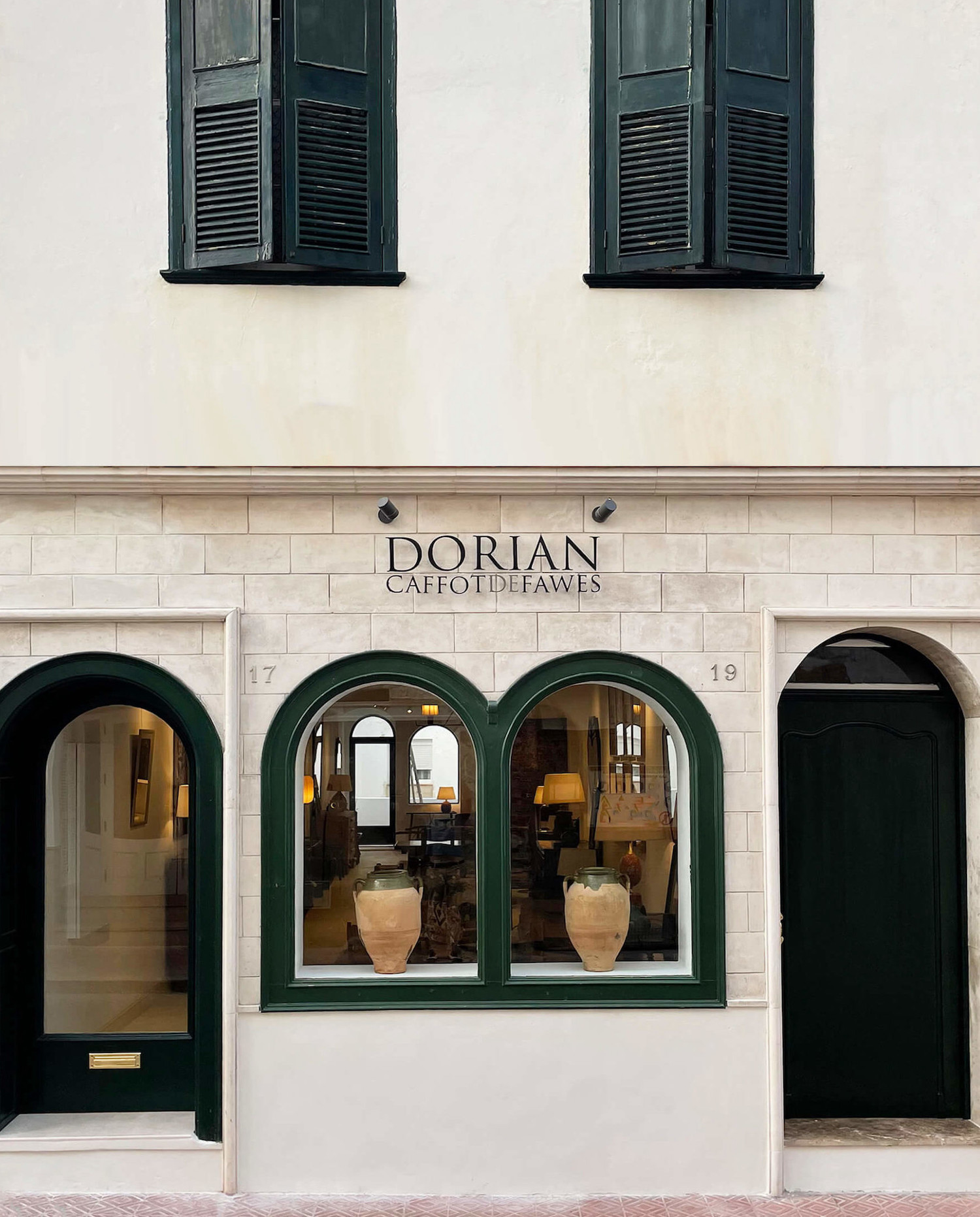 Dorian Caffot de Fawes op Menorca