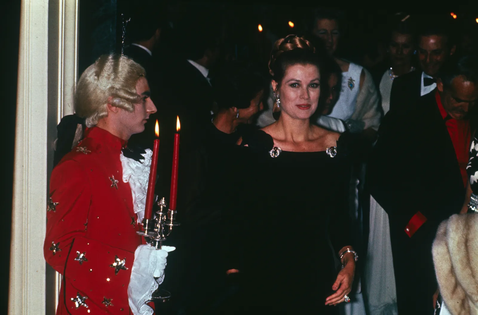 Grace Kelly in de jurk voor haar 40e verjaardag