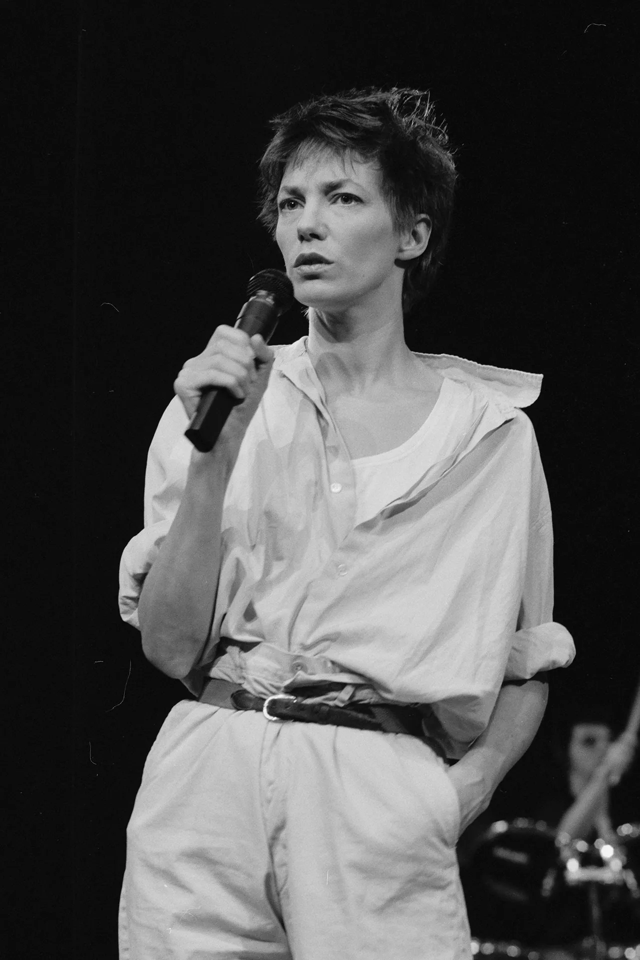 De Franse zangeres en actrice in 1987