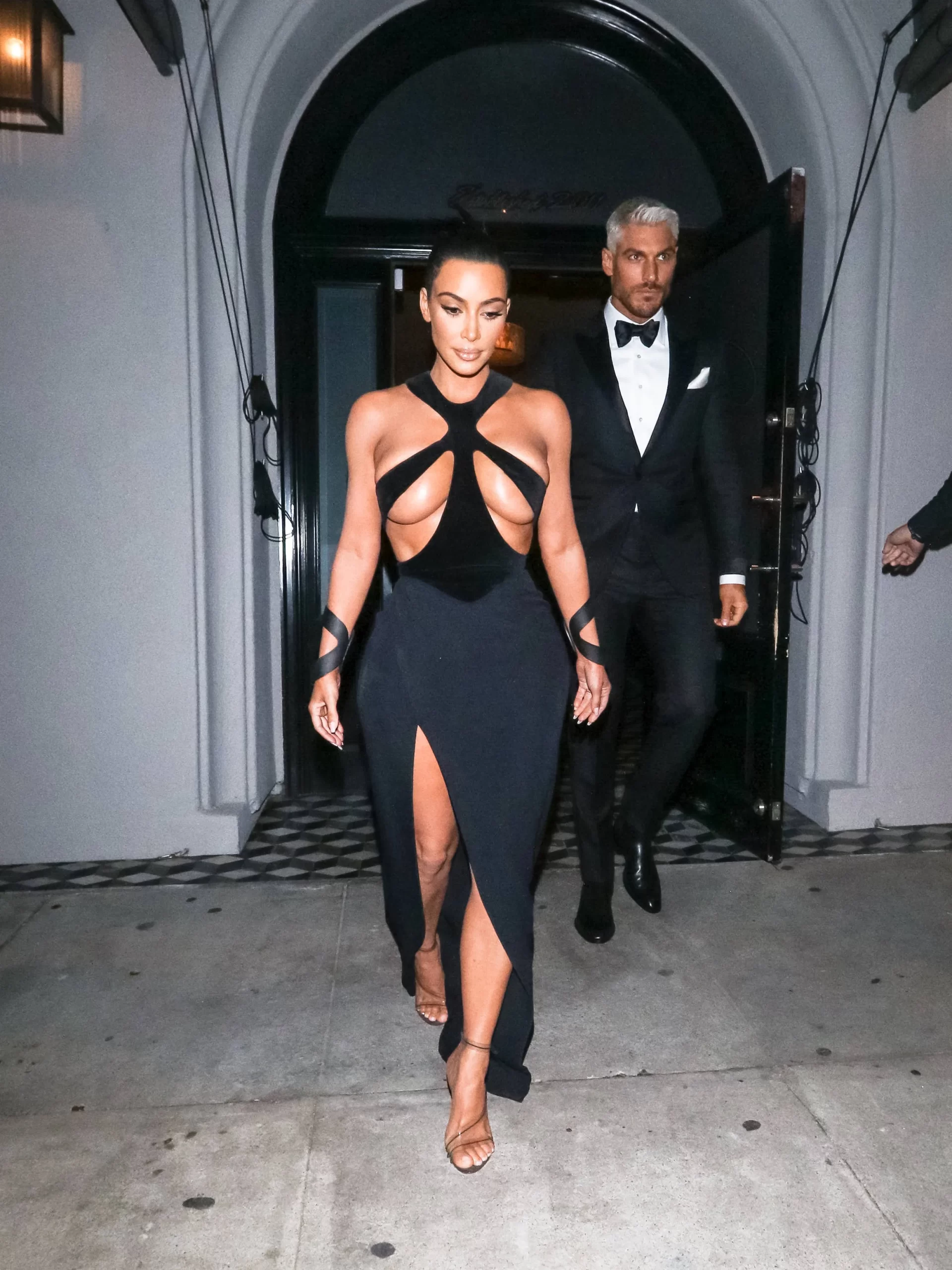Kim Kardashian in vintage Thierry Mugler, 2019