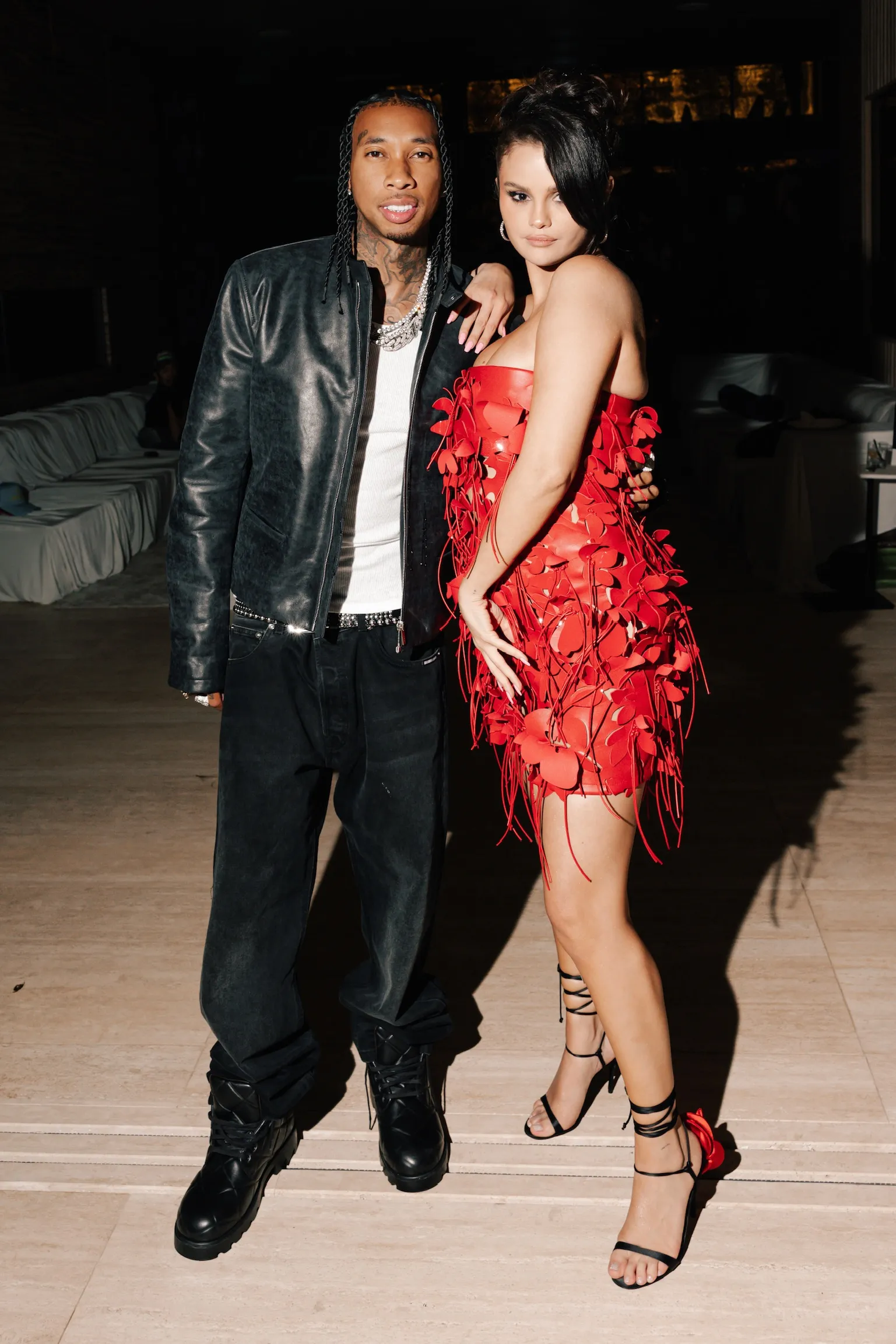 Selena Gomez op haar 31ste verjaardag met Tyga