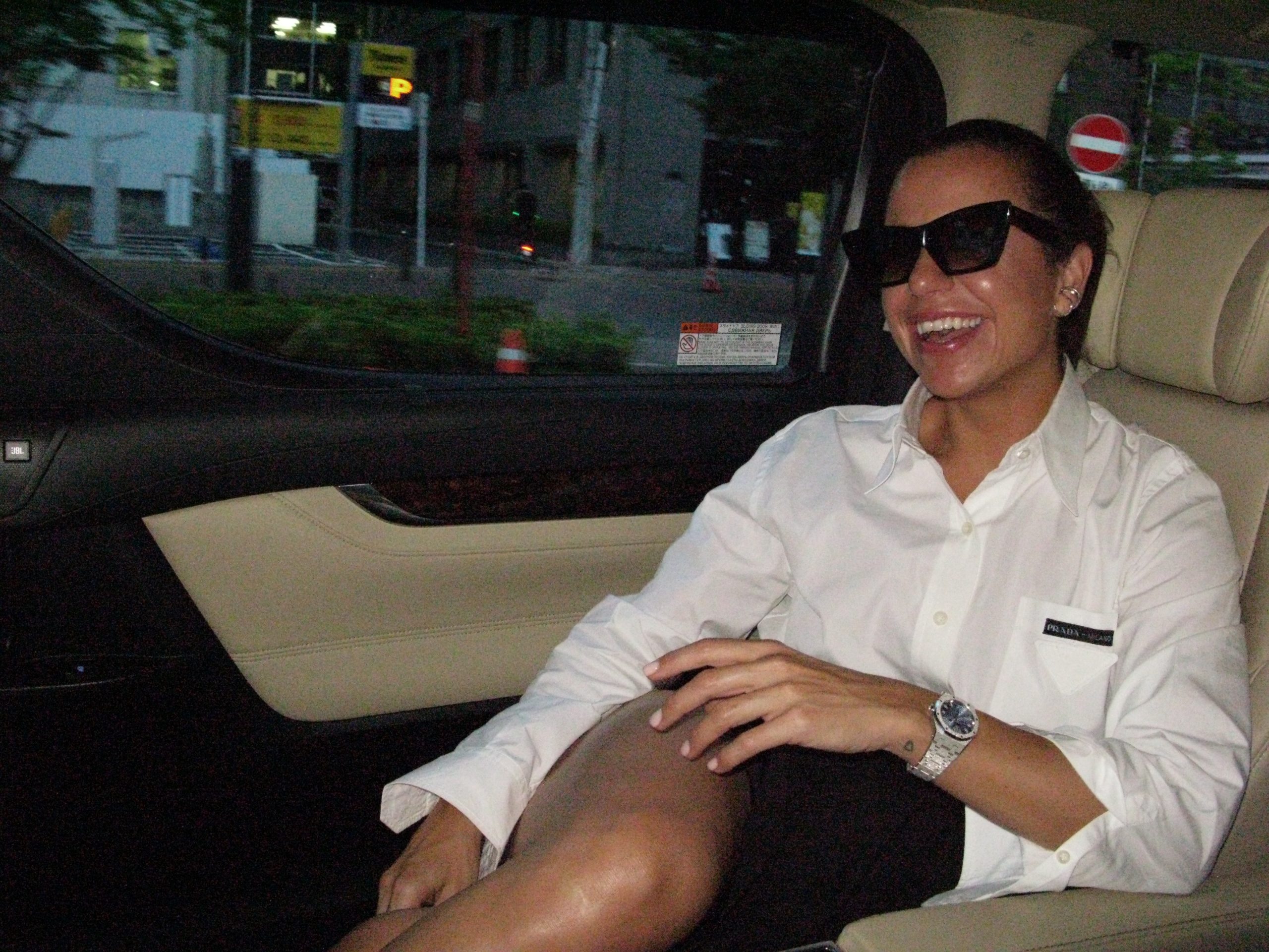 Yeliz Ciçek in Tokio met Audemars Piguet