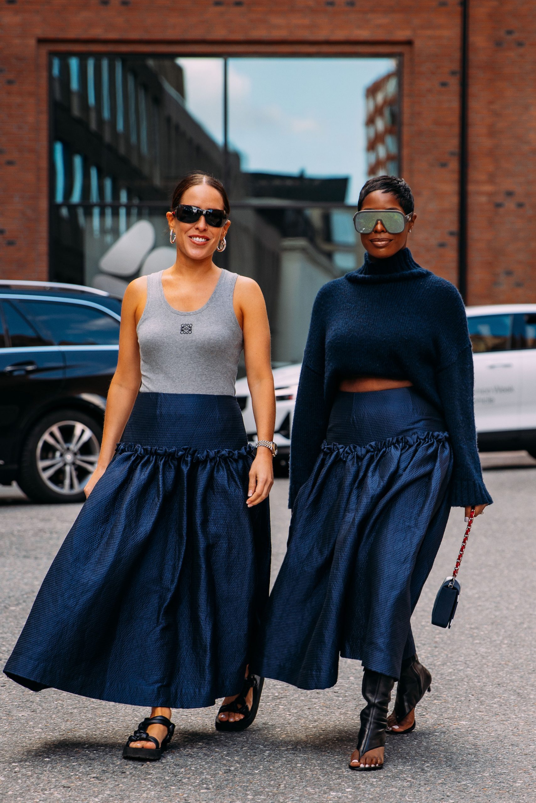 Streetstyle tijdens Copenhagen Fashion Week lente/zomer 2024