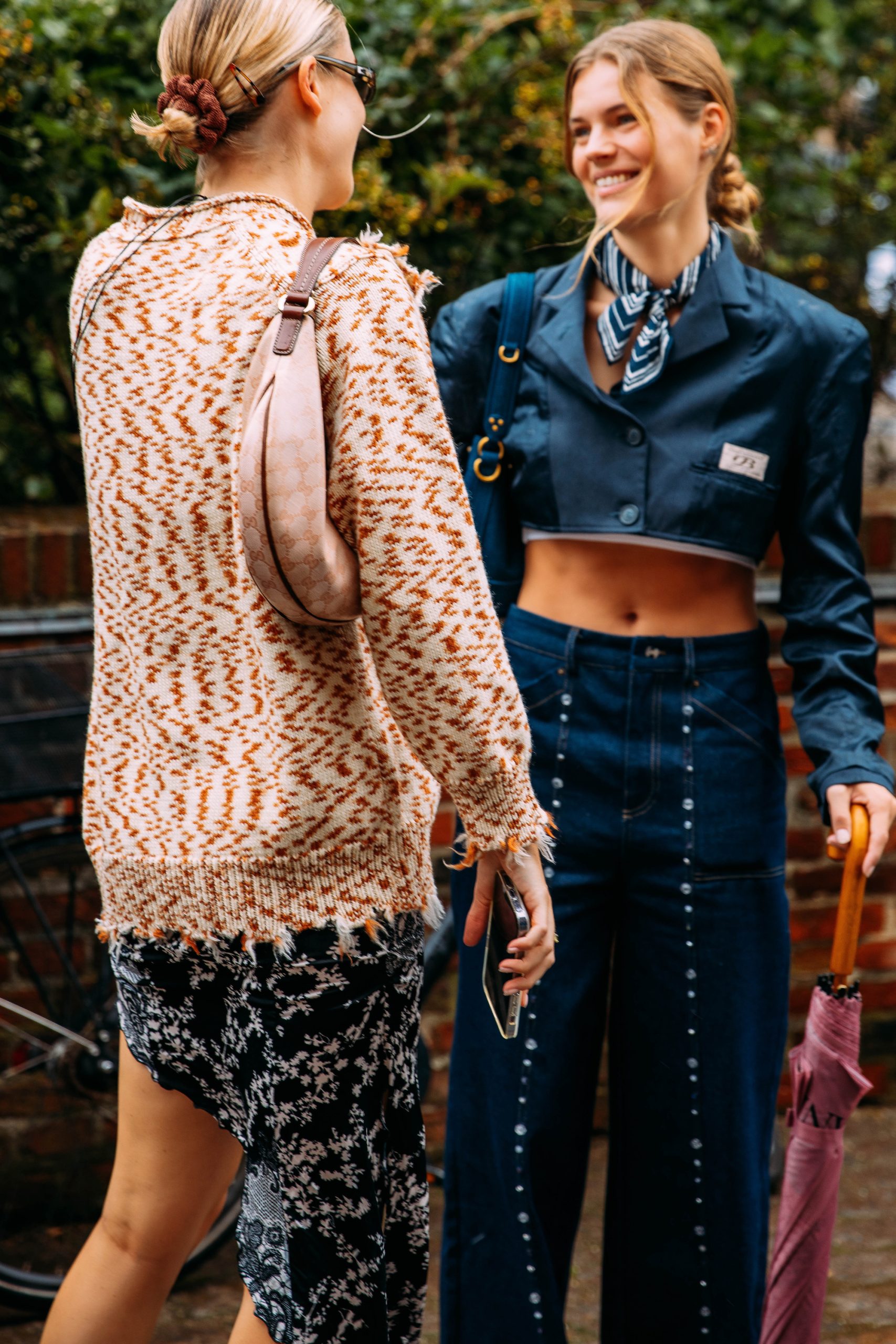 Streetstyle tijdens Copenhagen Fashion Week lente/zomer 2024