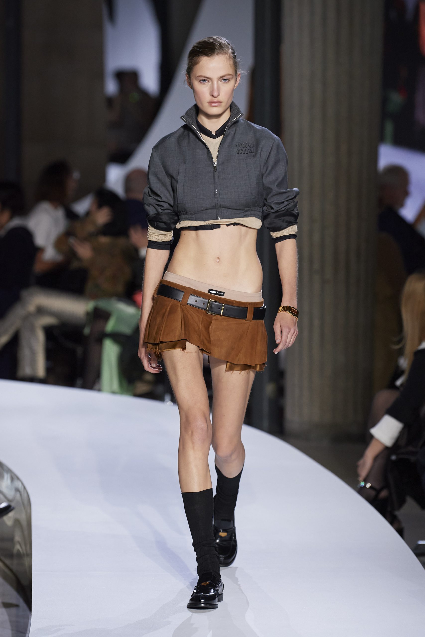 Beste catwalkmomenten van Felice Noordhoff: Miu Miu lente/zomer 2022