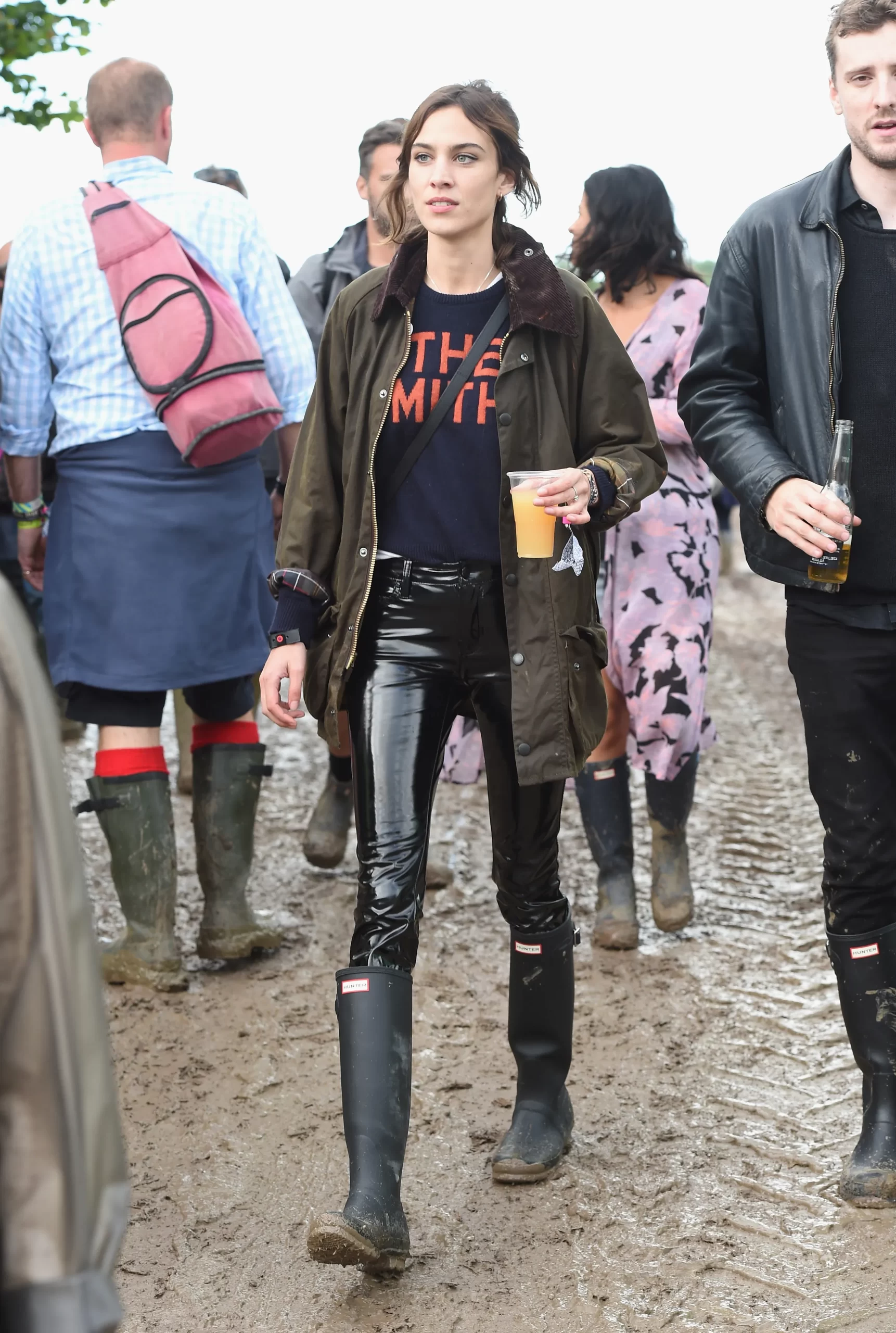 Een festivallook van Alexa Chung in 2016