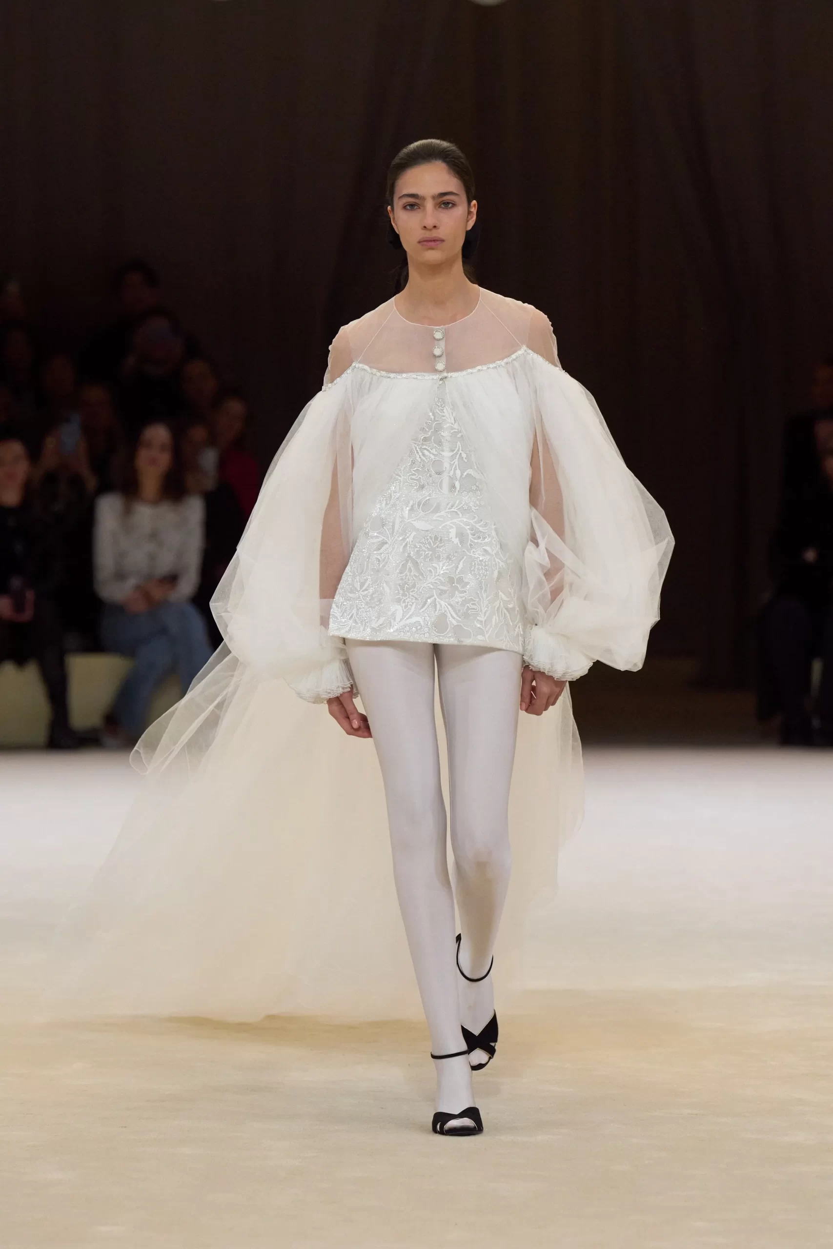 Chanel jurk uit de couture lente/zomer 2024 collectie