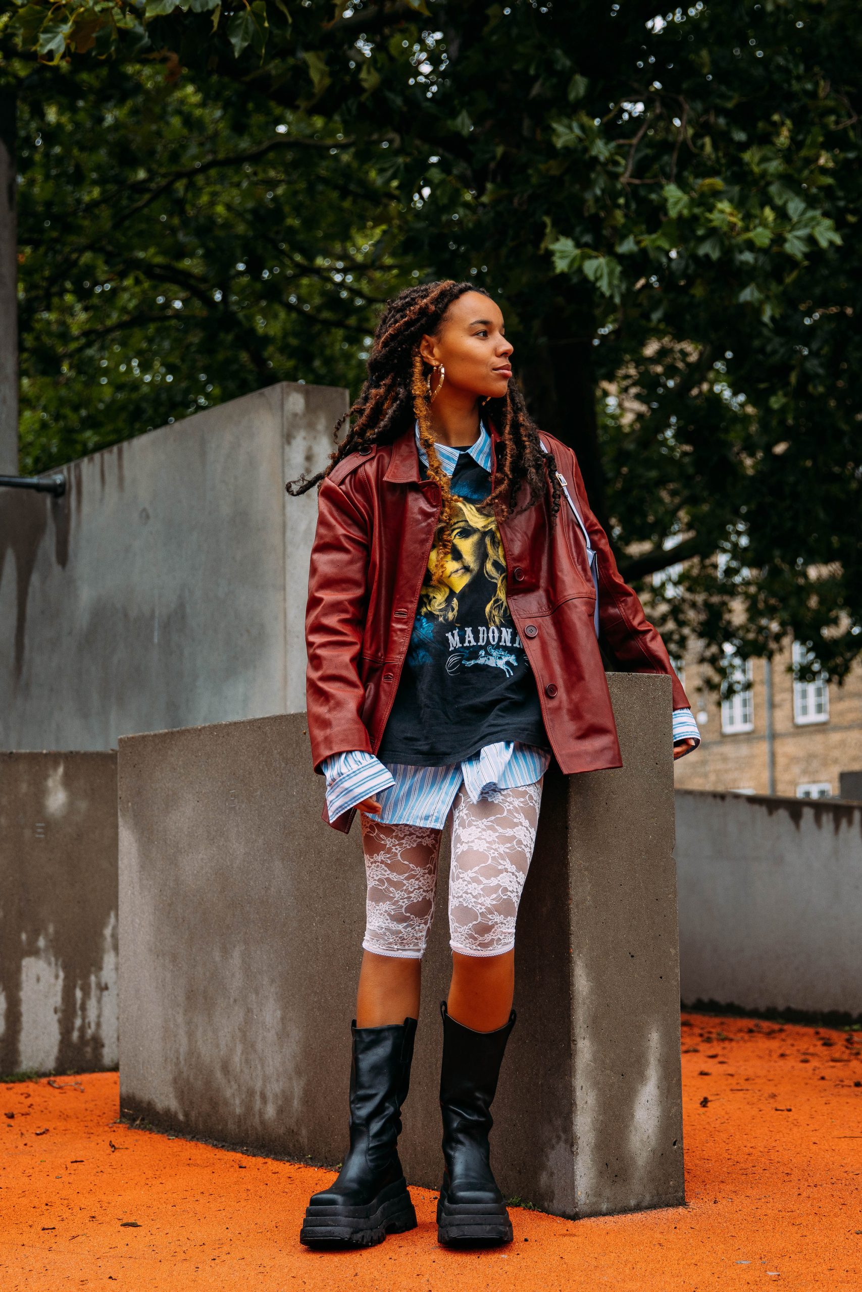 Streetstyle tijdens Copenhagen Fashion Week lente/zomer 2024