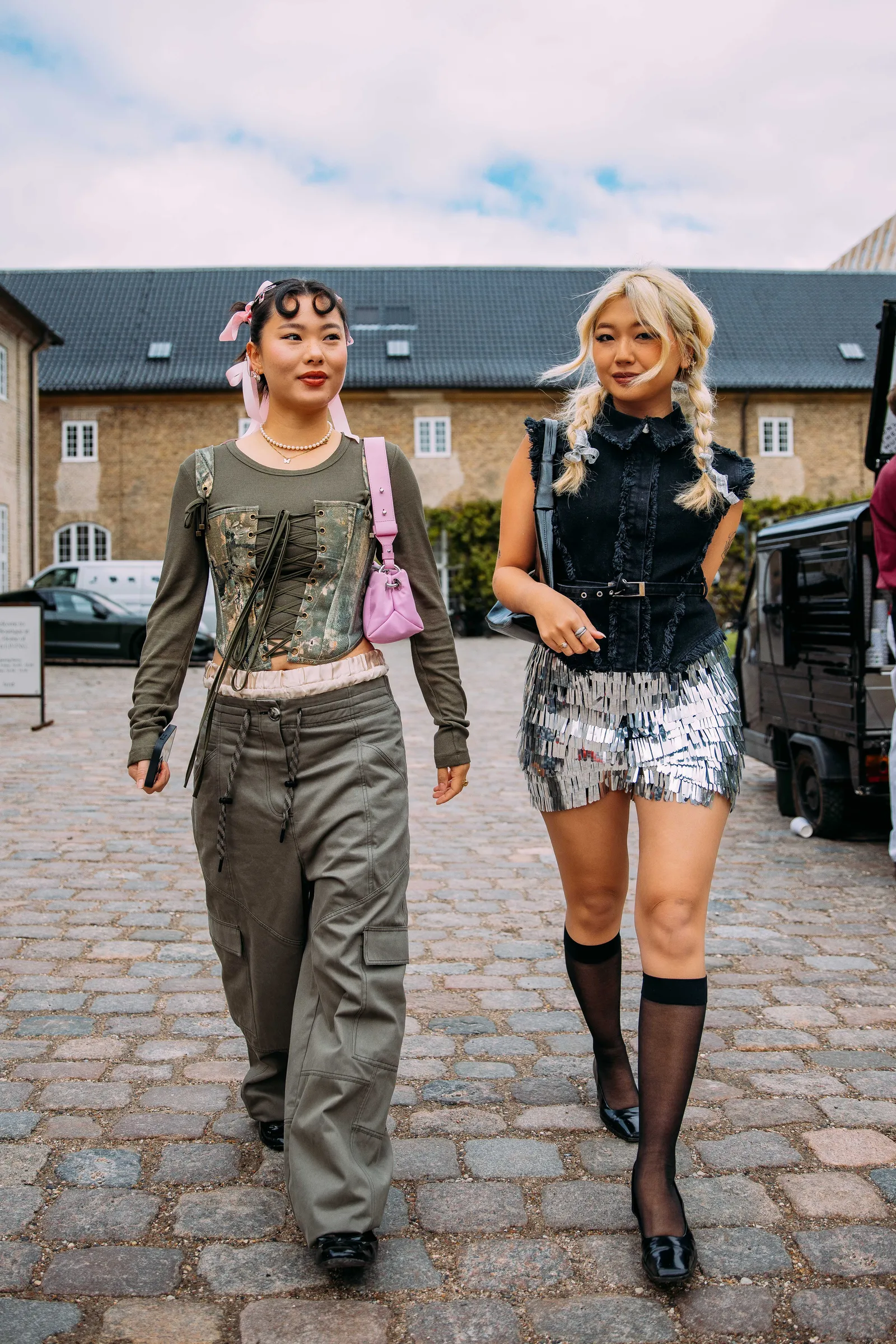 Streetstyle tijdens CPHFW lente/zomer 2024