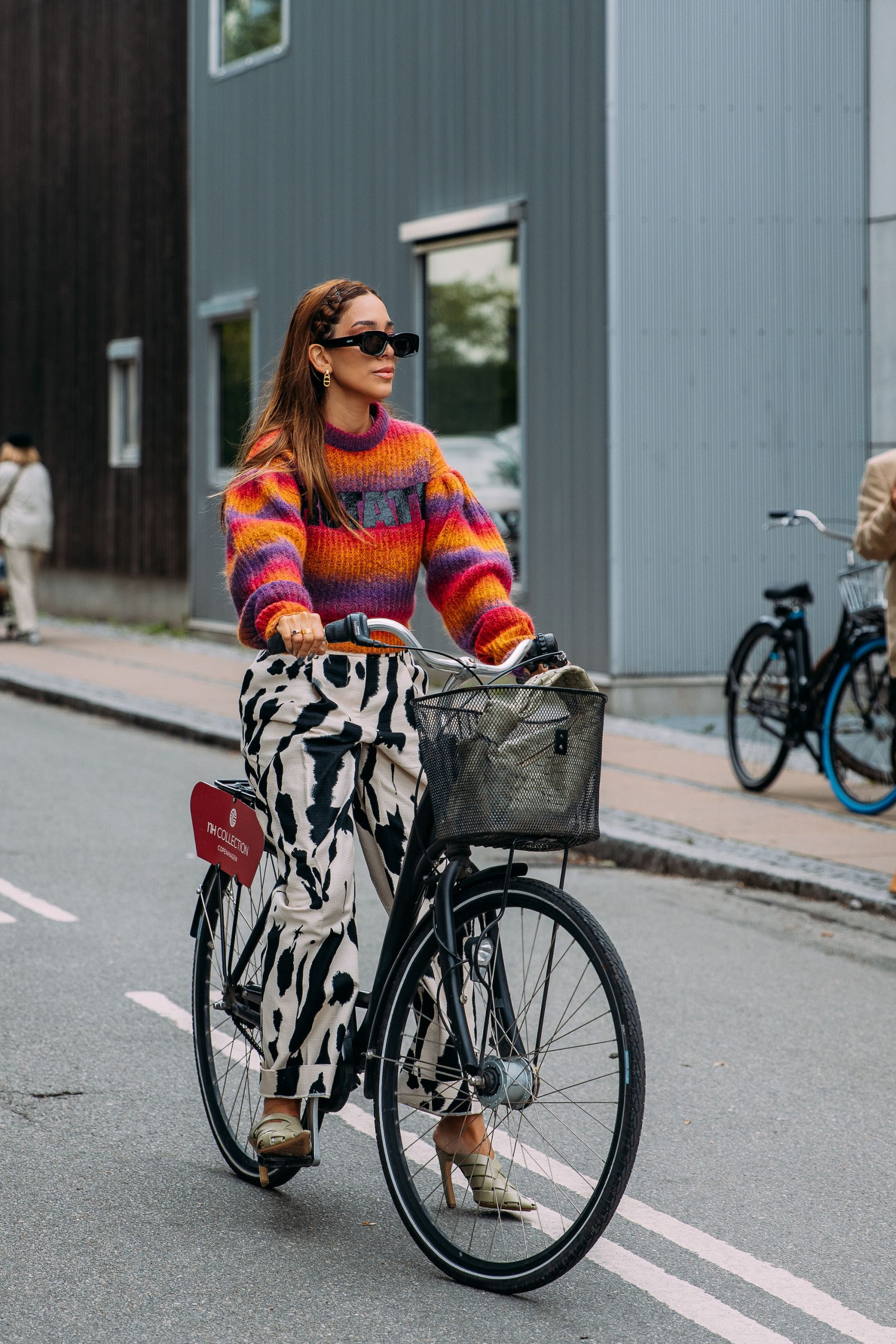 Streetstyle tijdens Copenhagen Fashion Week lente/zomer 2024