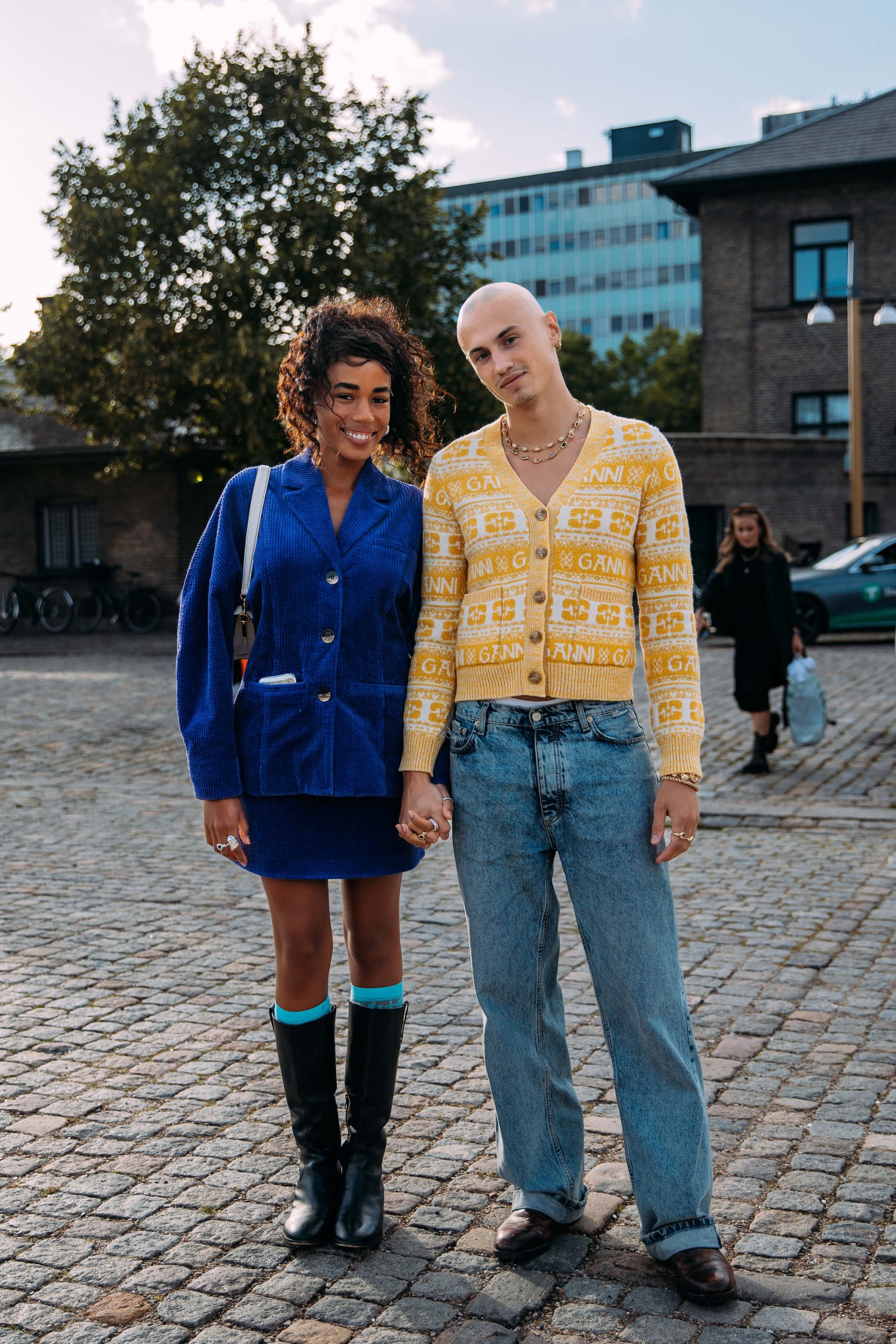 Streetstyle tijdens Copenhagen Fashion Week lente/zomer 2024
