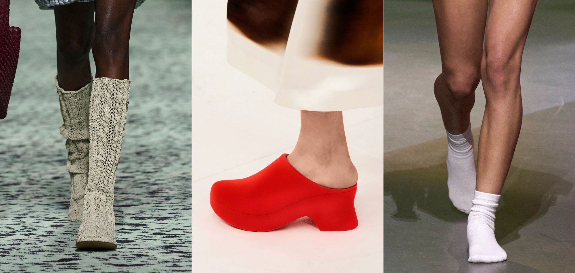 De knusse schoen is een van de schoenentrends van herfst/winter 2023