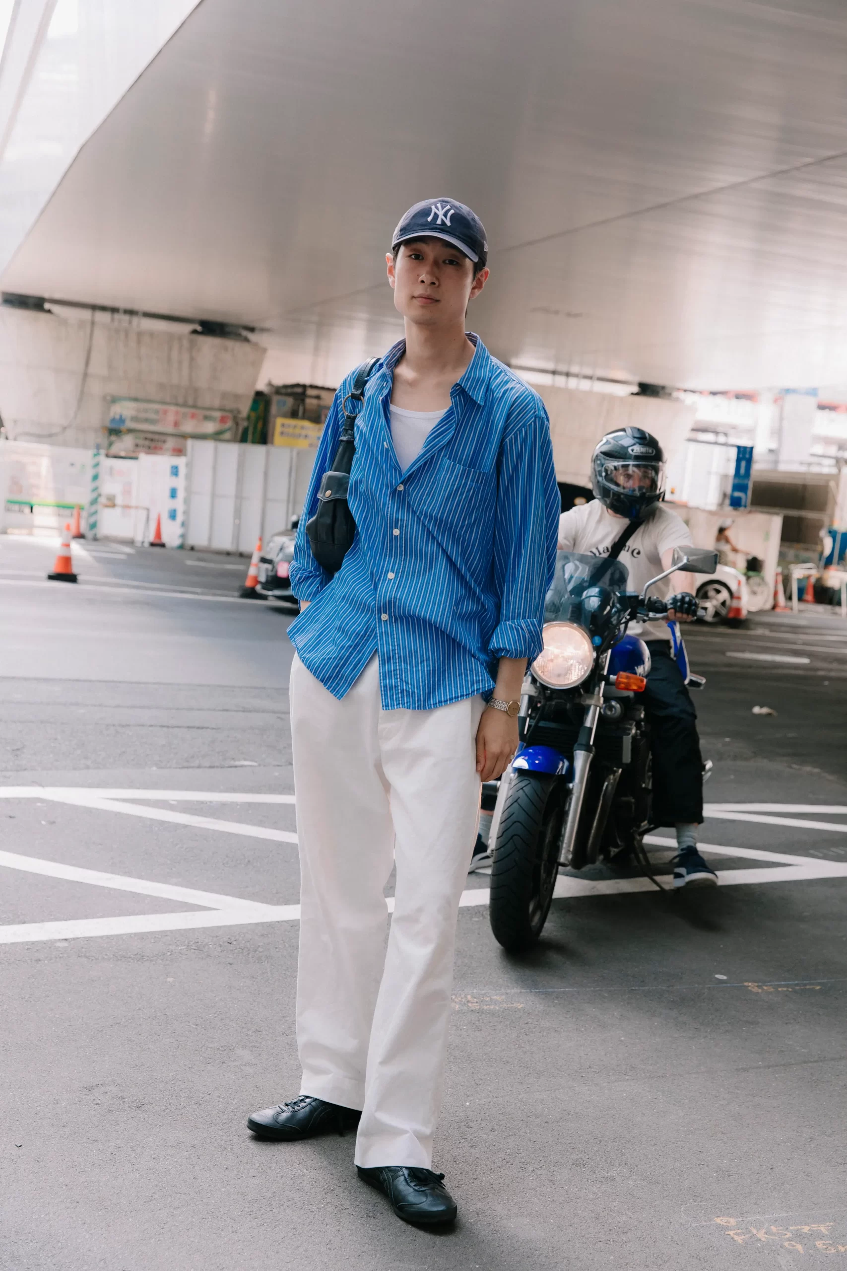 Streetstyle tijdens Tokyo Fashion Week lente/zomer 2024