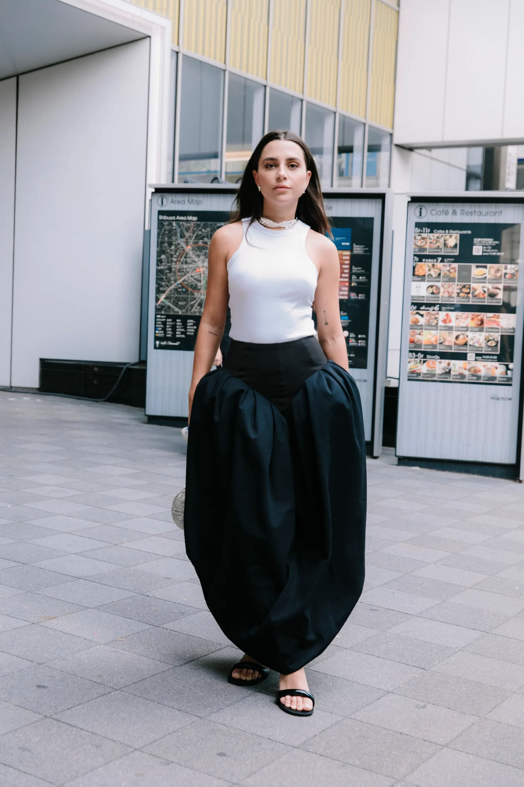 Streetstyle tijdens Tokyo Fashion Week lente/zomer 2024