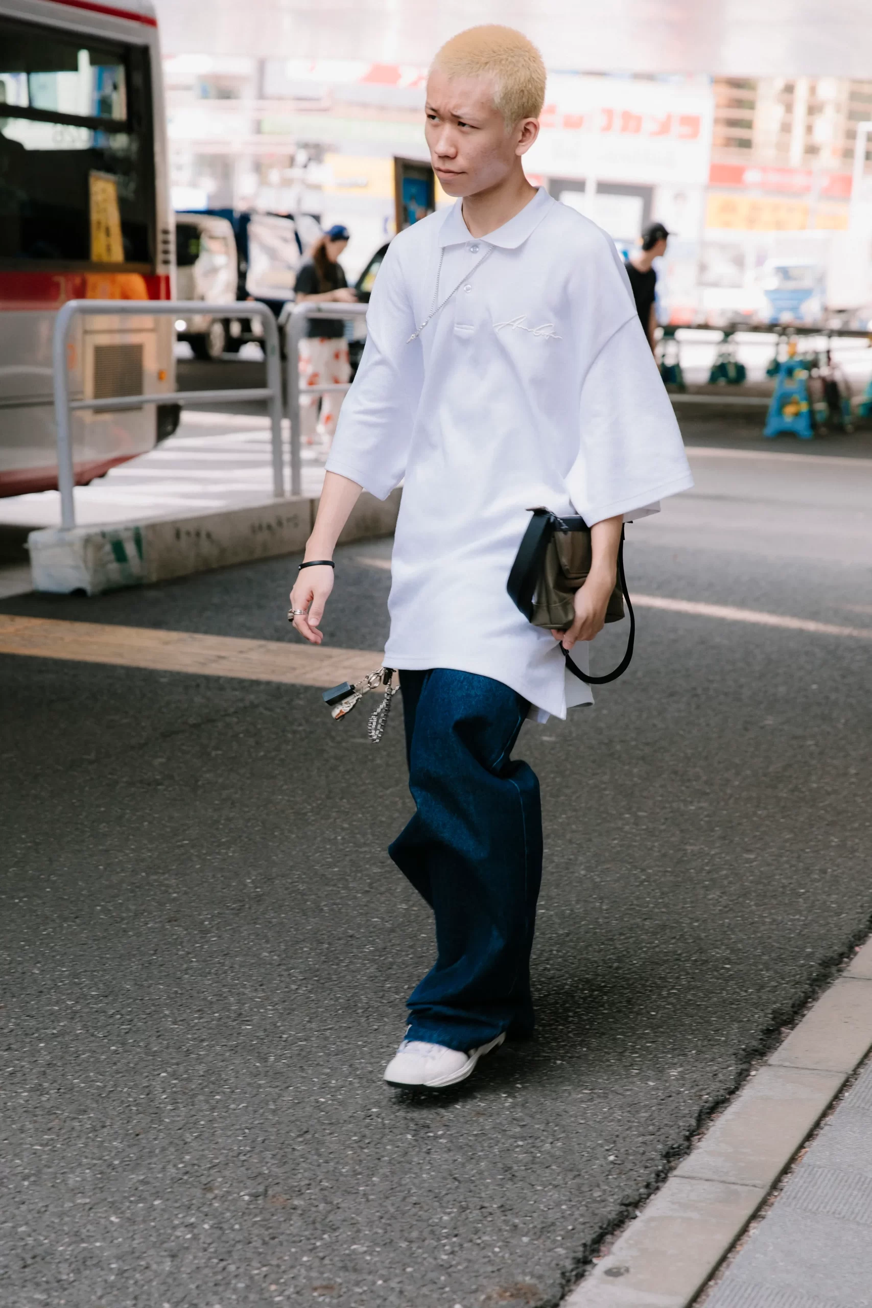Streetstyle tijdens Tokyo Fashion Week lente/zomer 2024