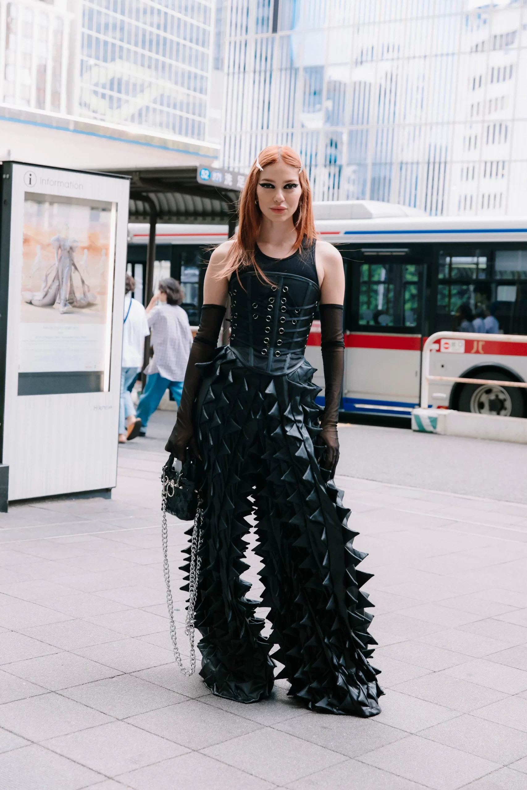 Streetstyle tijdens Tokyo Fashion Week lente/zomer 2024