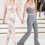 Thora Valdimars en Jeanette Madsen na afloop van de Rotate lente/zomer 2024-show