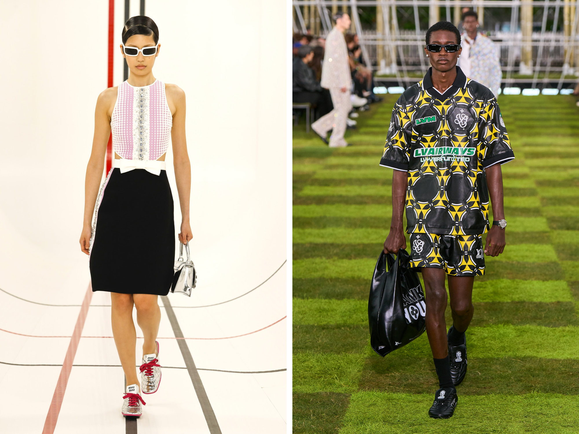 voetbalschoenen Miu Miu Louis vuitton