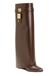 Givenchy bruine laarzen met hak