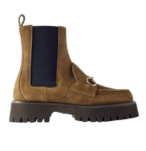 Gucci leren bruine laarzen