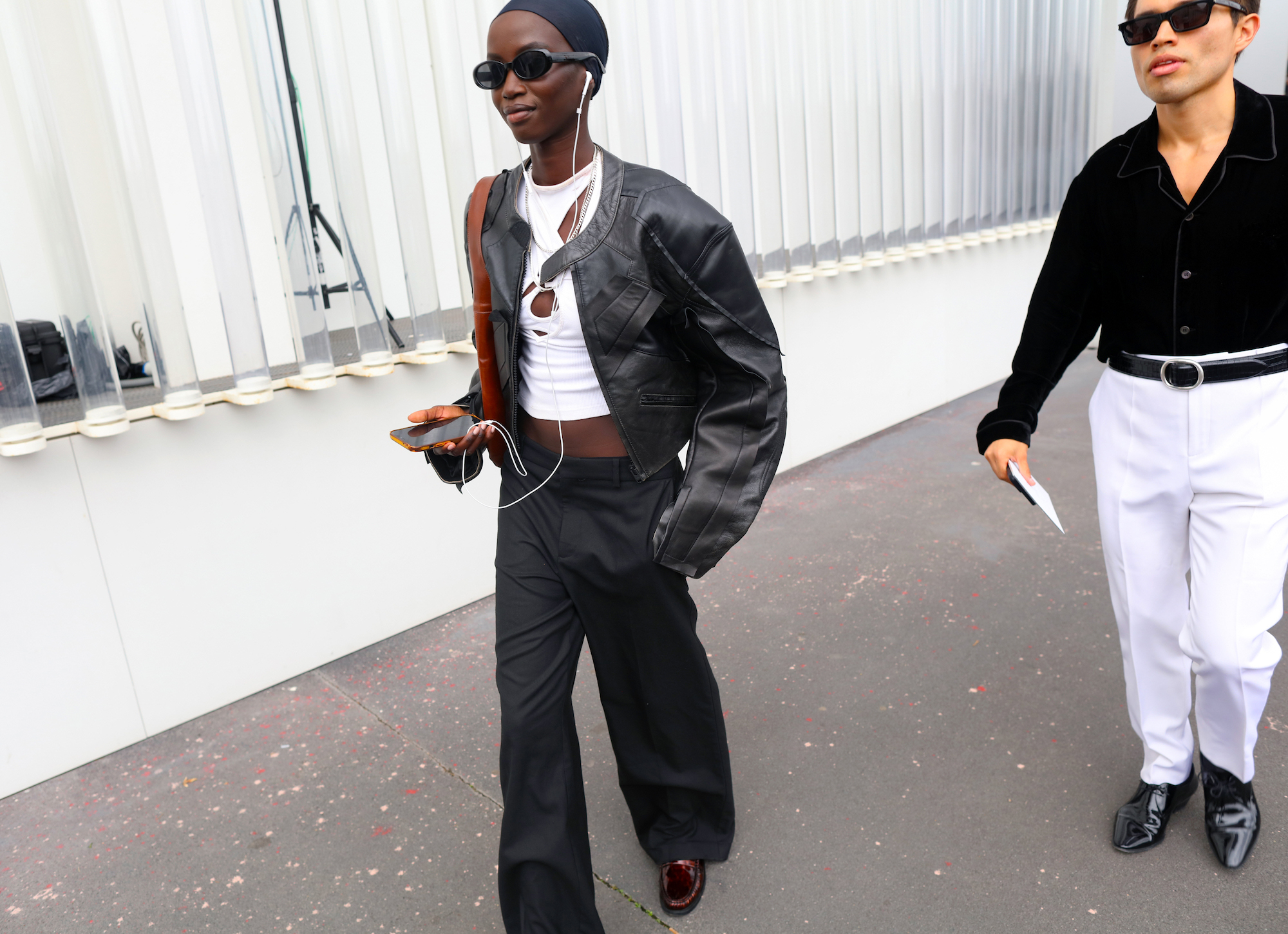 Streetstyle tijdens Milan Fashion Week lente/zomer 2024