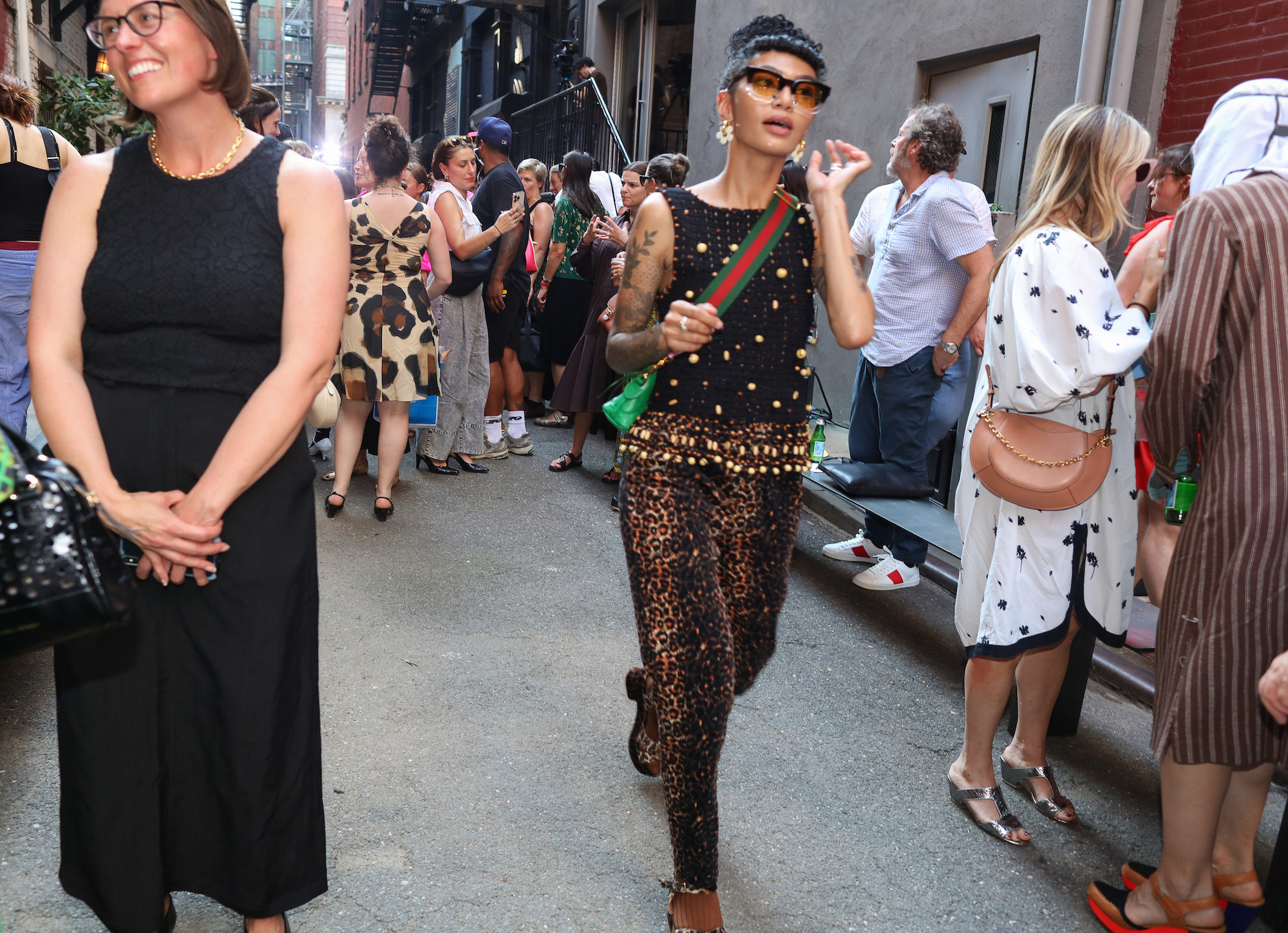 Streetstyle tijdens New York Fashion Week lente/zomer 2024