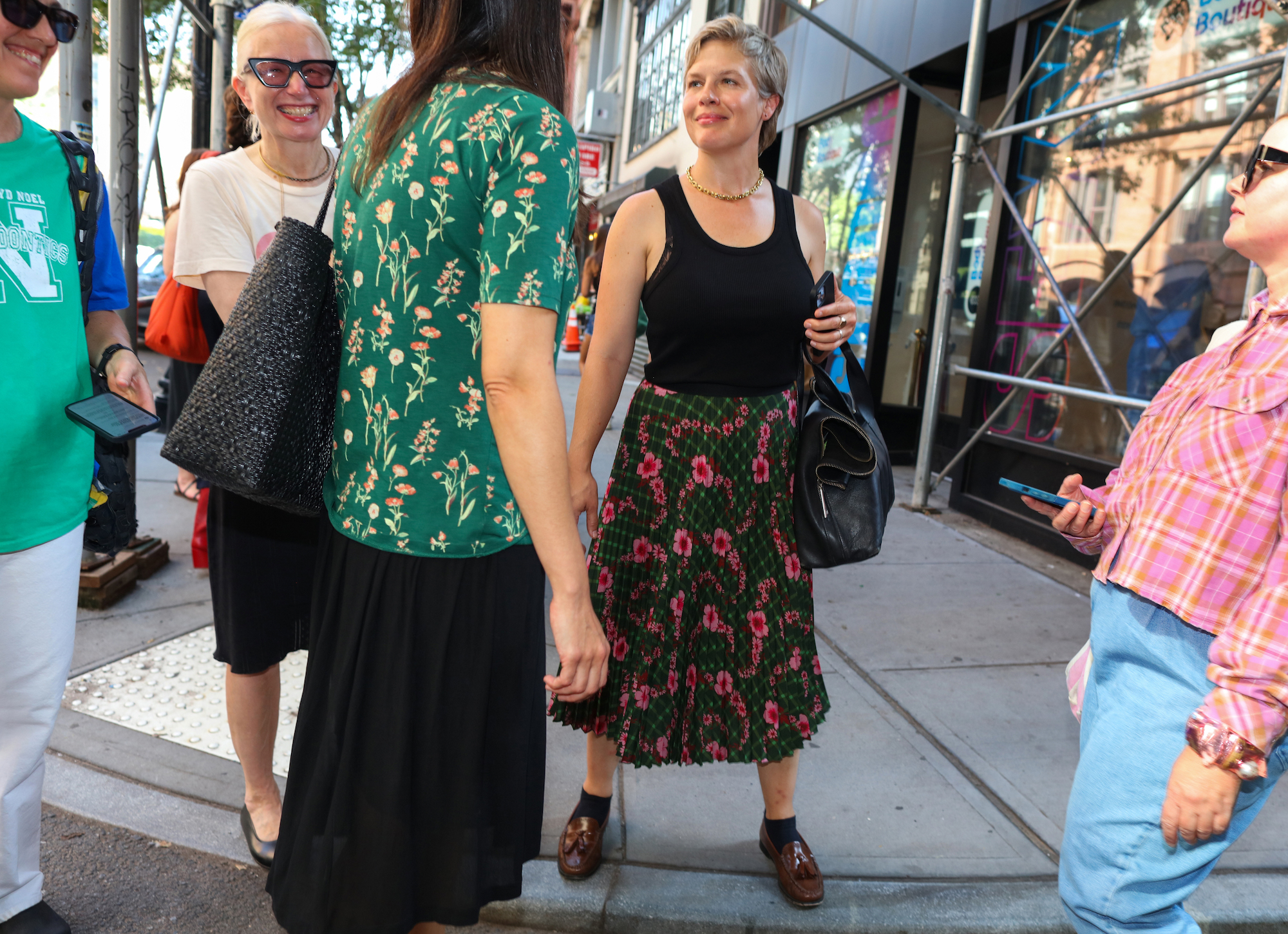 Streetstyle tijdens New York Fashion Week lente/zomer 2024
