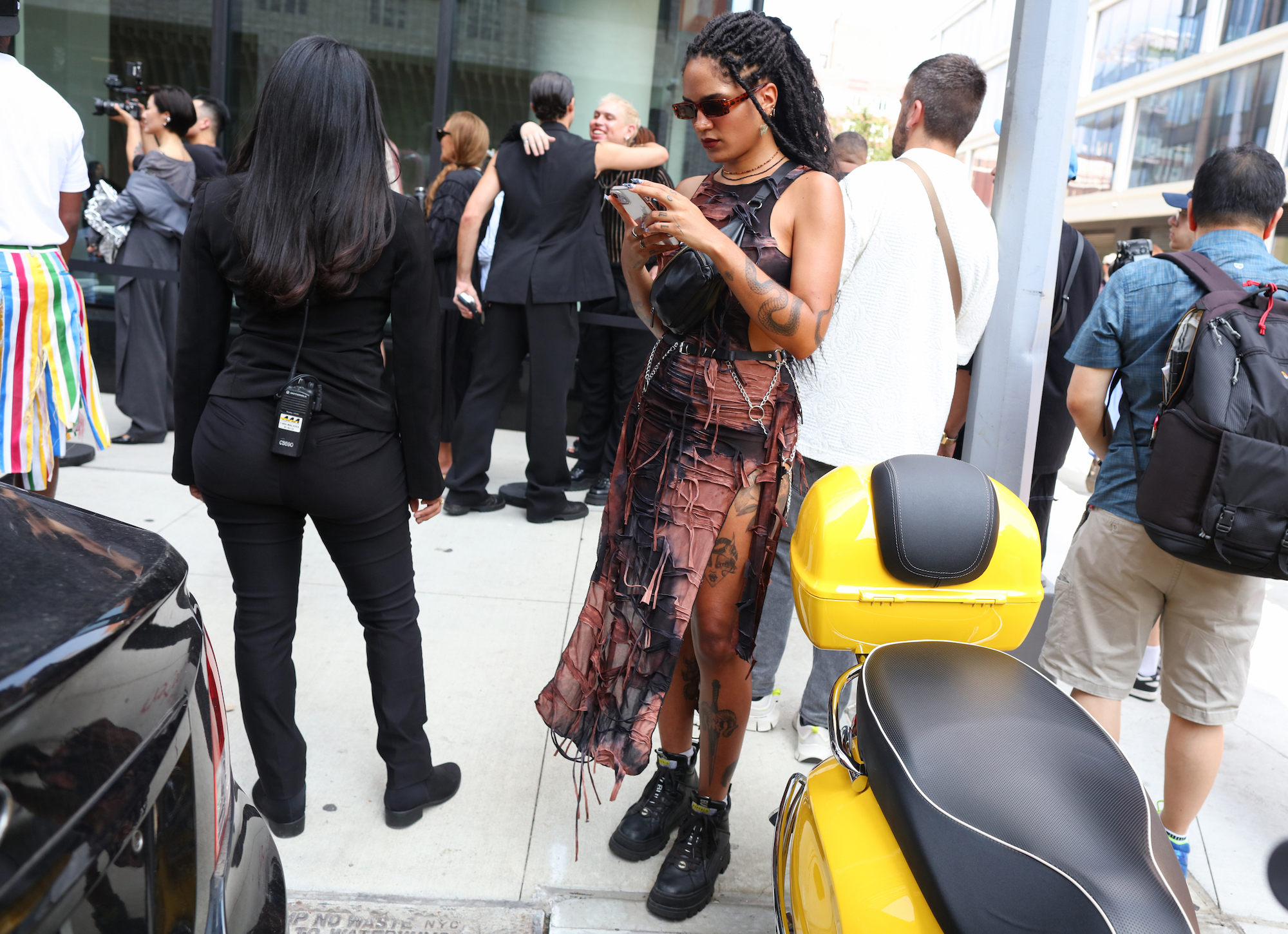 Streetstyle tijdens New York Fashion Week lente/zomer 2024