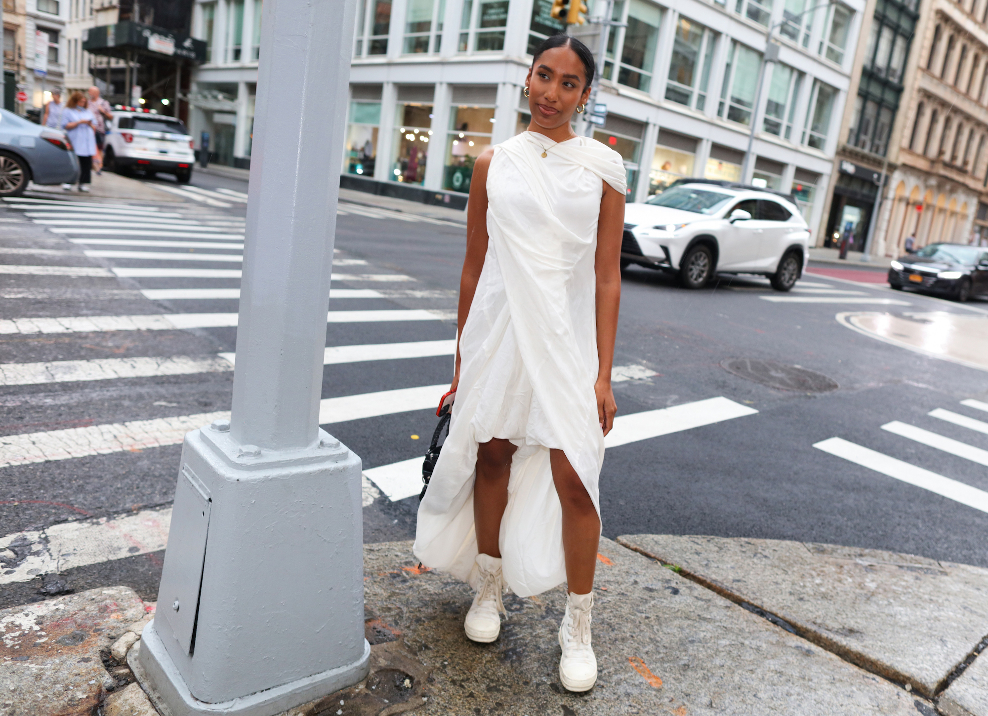 Streetstyle tijdens New York Fashion Week lente/zomer 2024