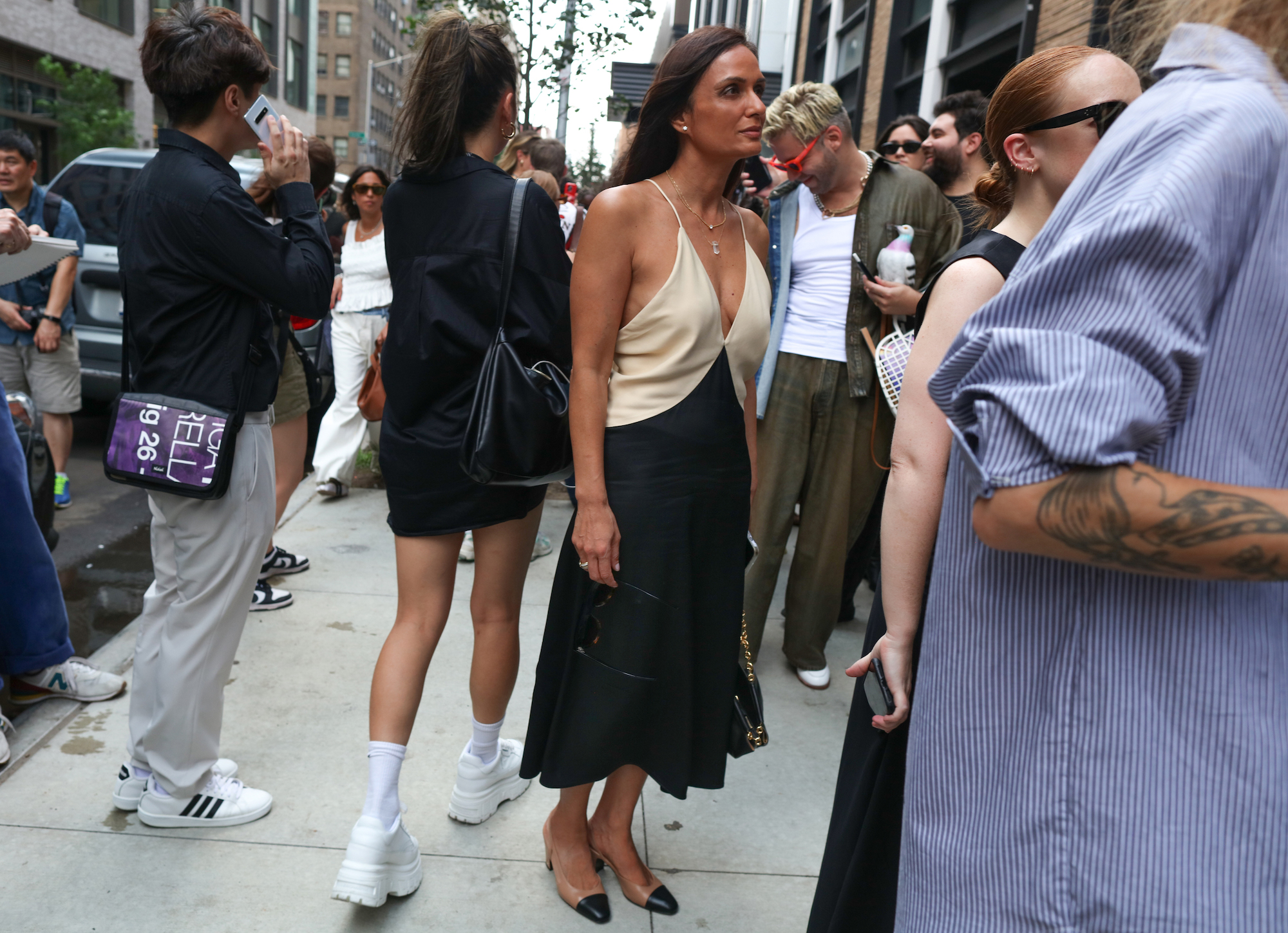 Streetstyle tijdens New York Fashion Week lente/zomer 2024