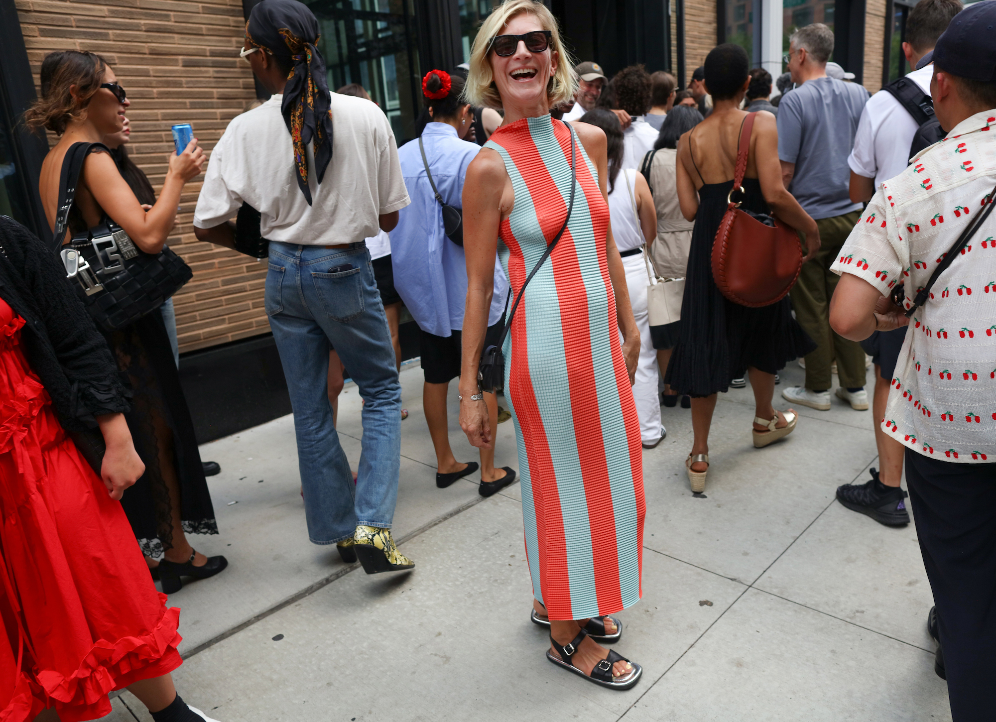 Streetstyle tijdens New York Fashion Week lente/zomer 2024