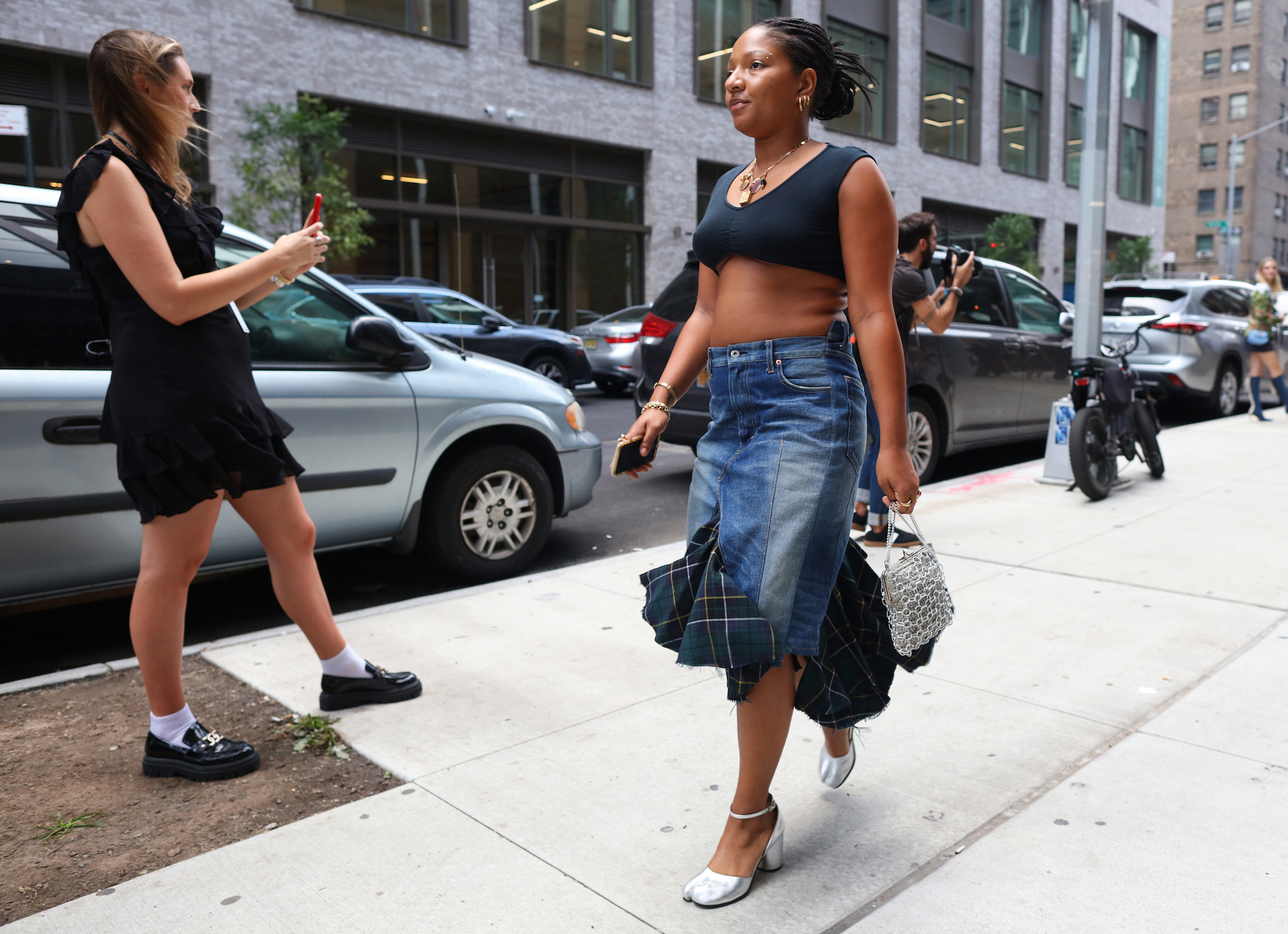 Streetstyle tijdens New York Fashion Week lente/zomer 2024
