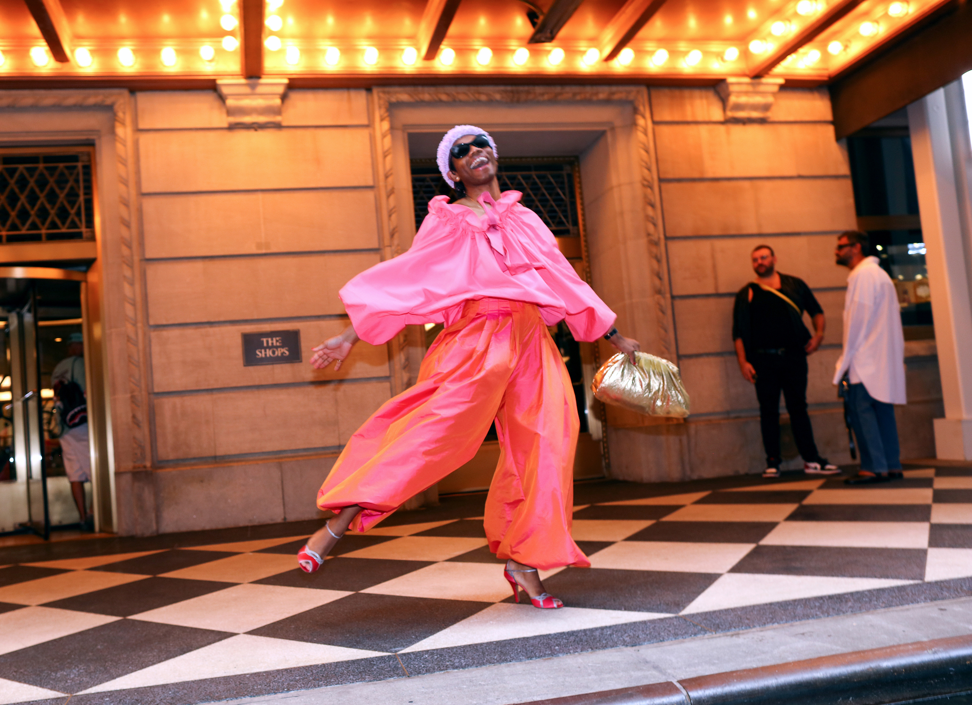 Een streetstylelook tijdens de New Yorkse modeweek